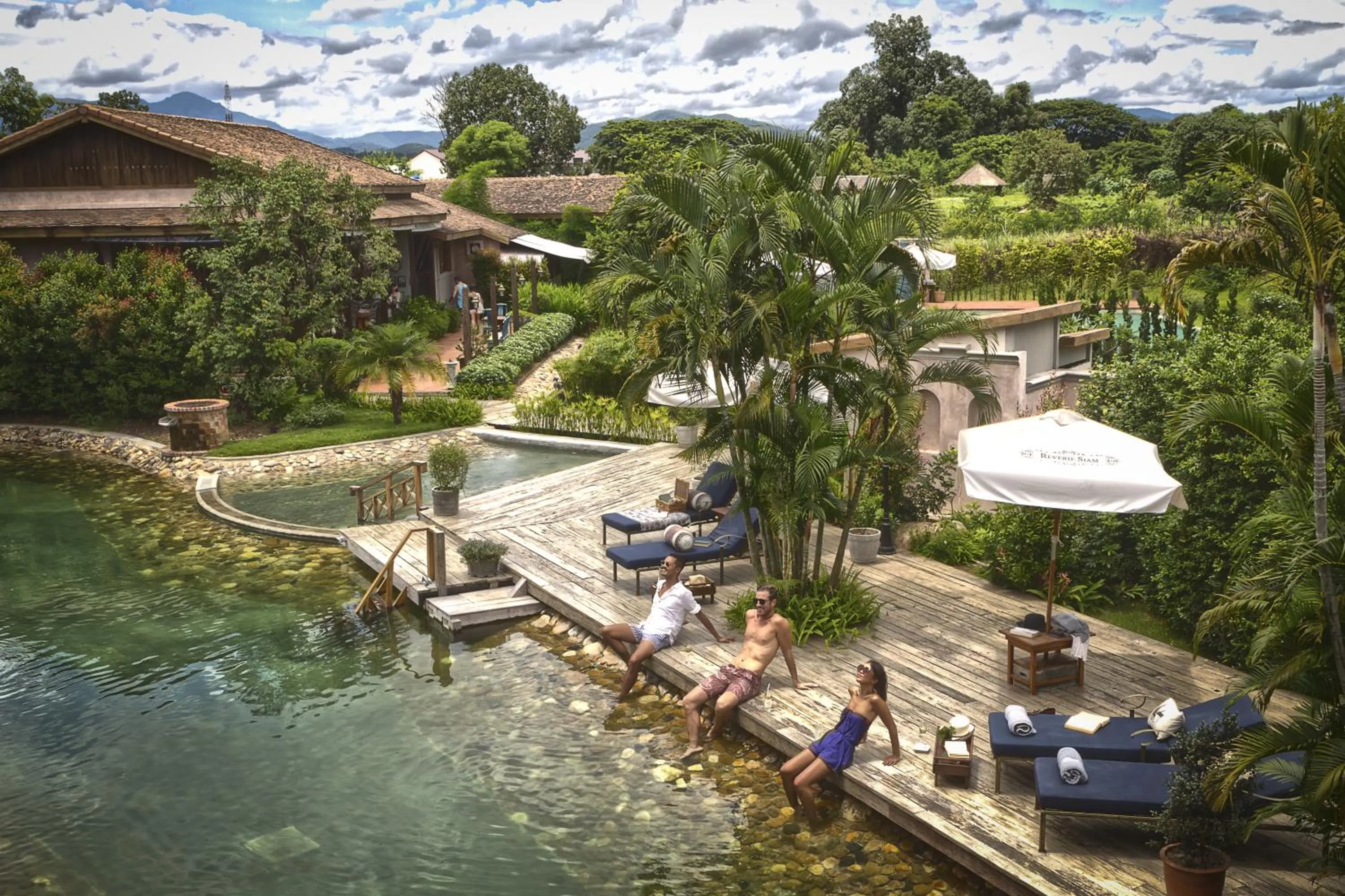 Facade/entrance in Reverie Siam