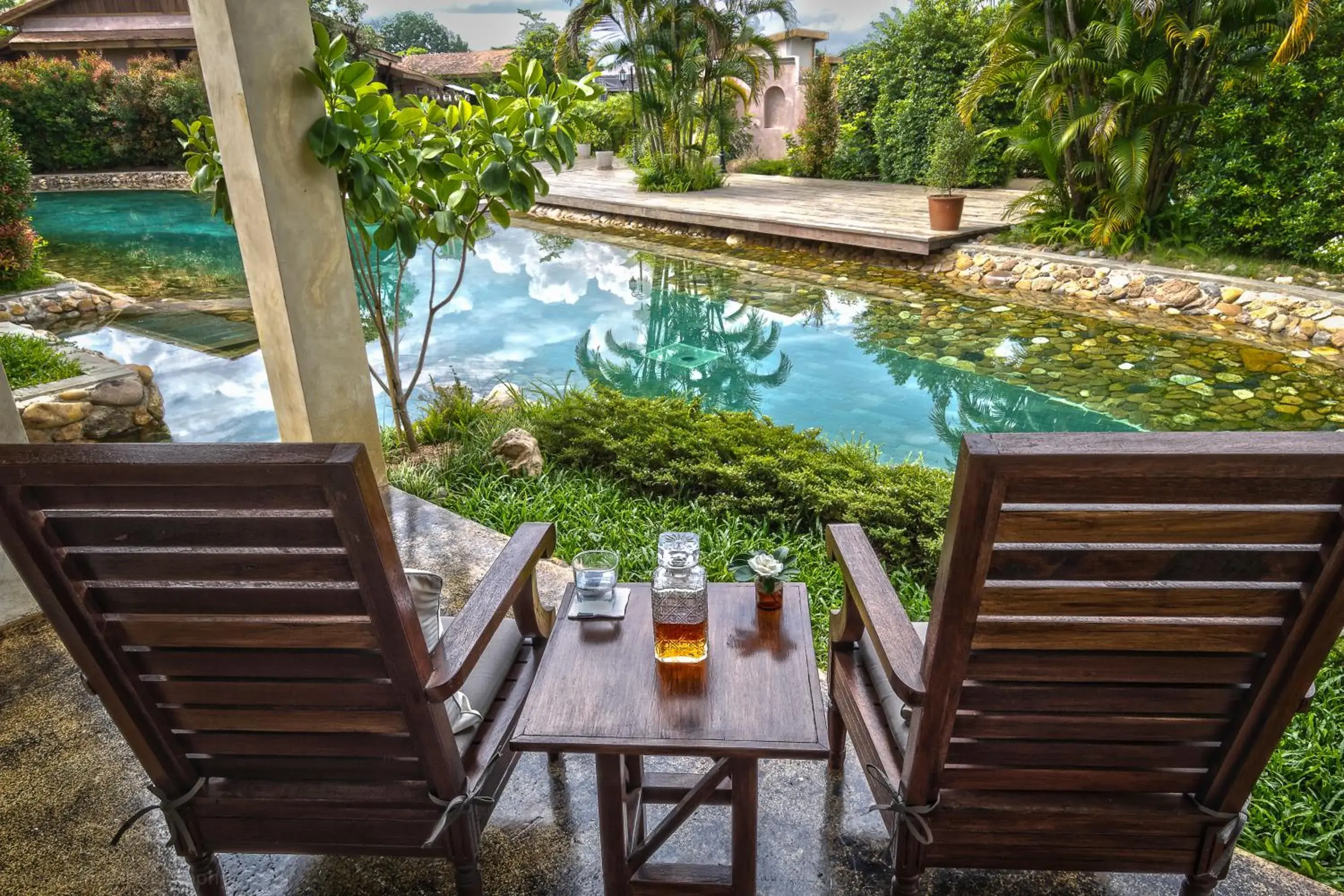 Deluxe Twin Room with Pool Access in Reverie Siam Deluxe Twin Room with Pool Access in Reverie Siam