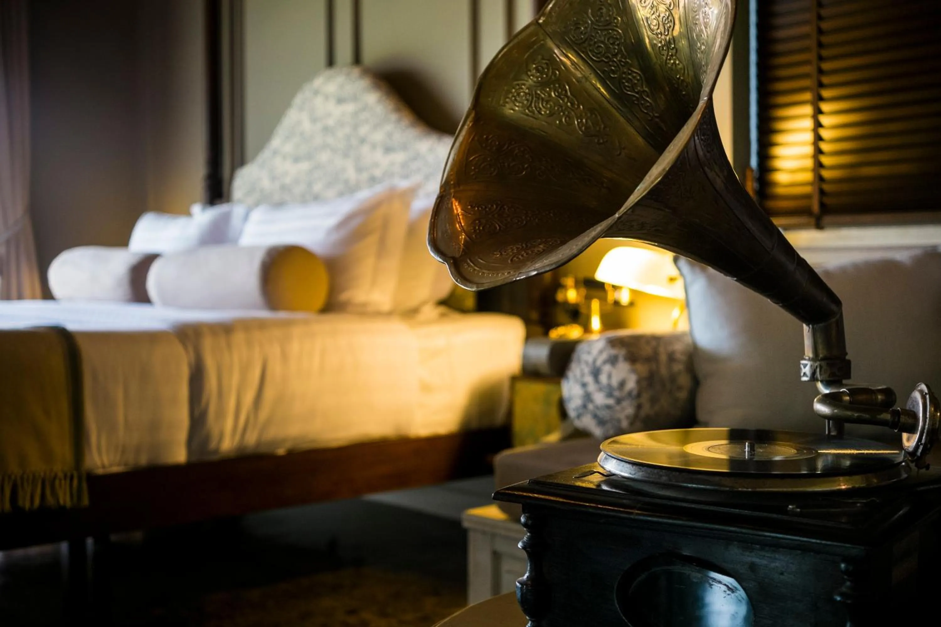 Decorative detail, Bed in Reverie Siam