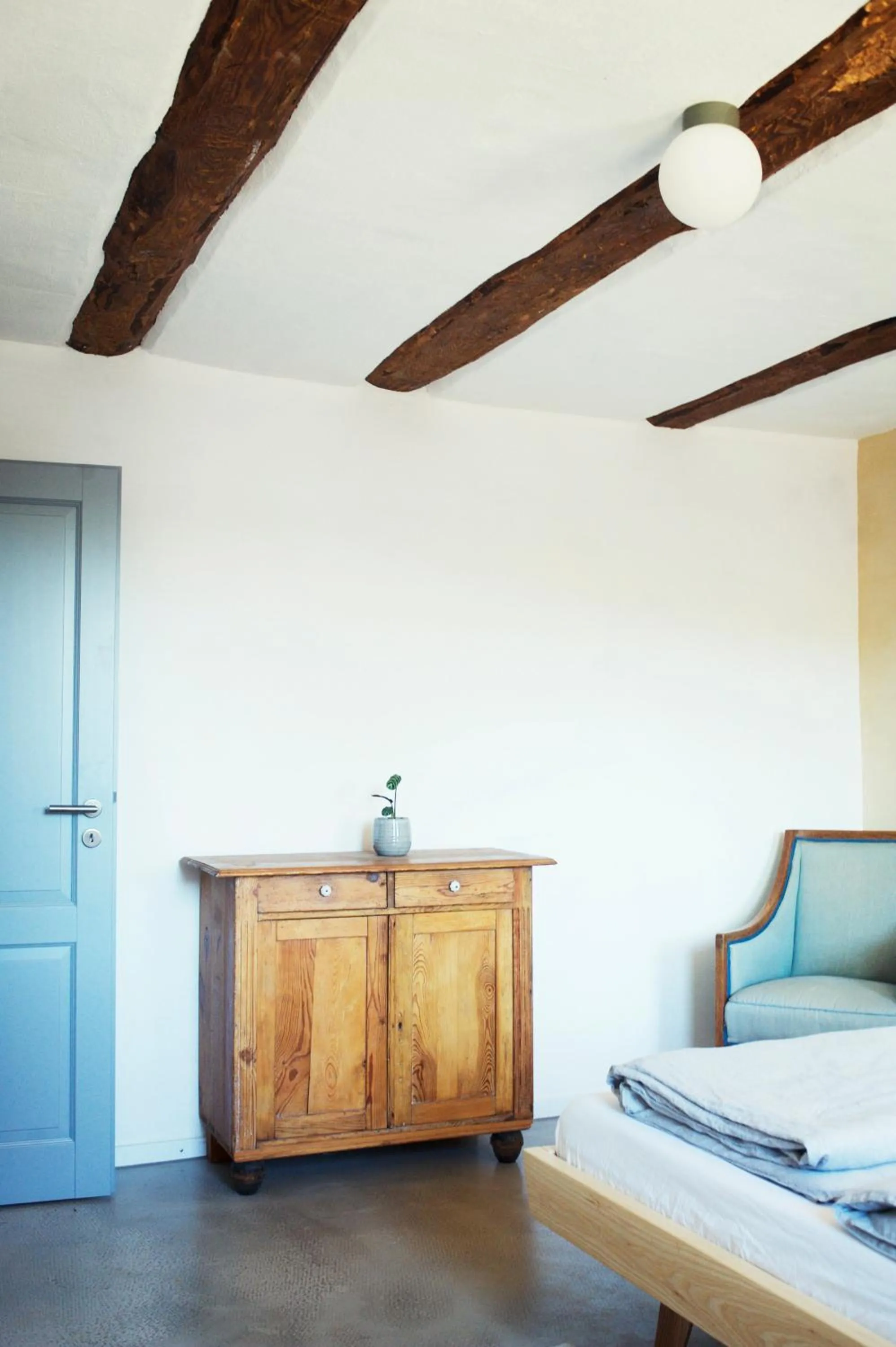 Bedroom, Bed in Gasthaus Canow