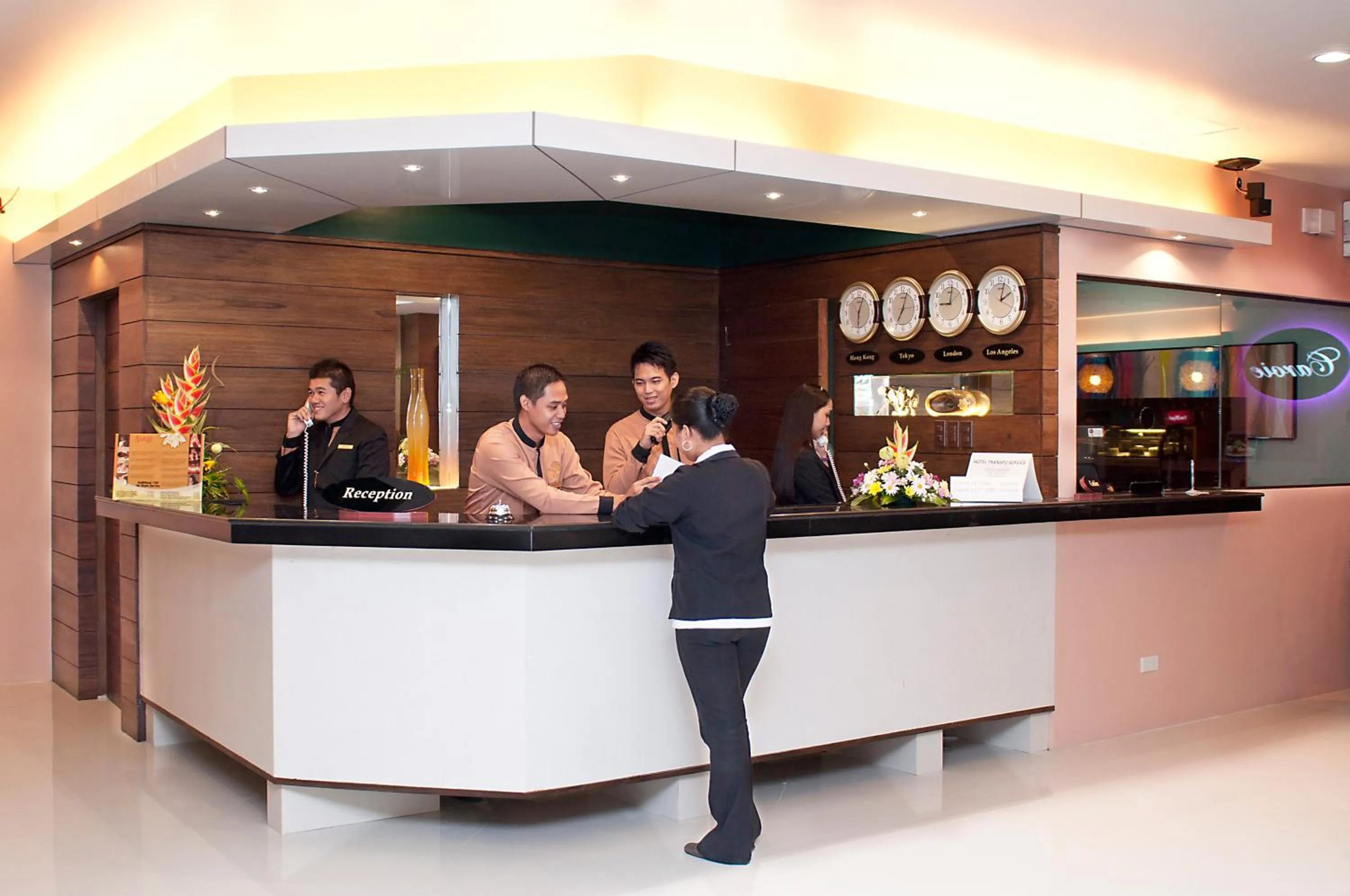 Lobby or reception in Allure Hotel & Suites