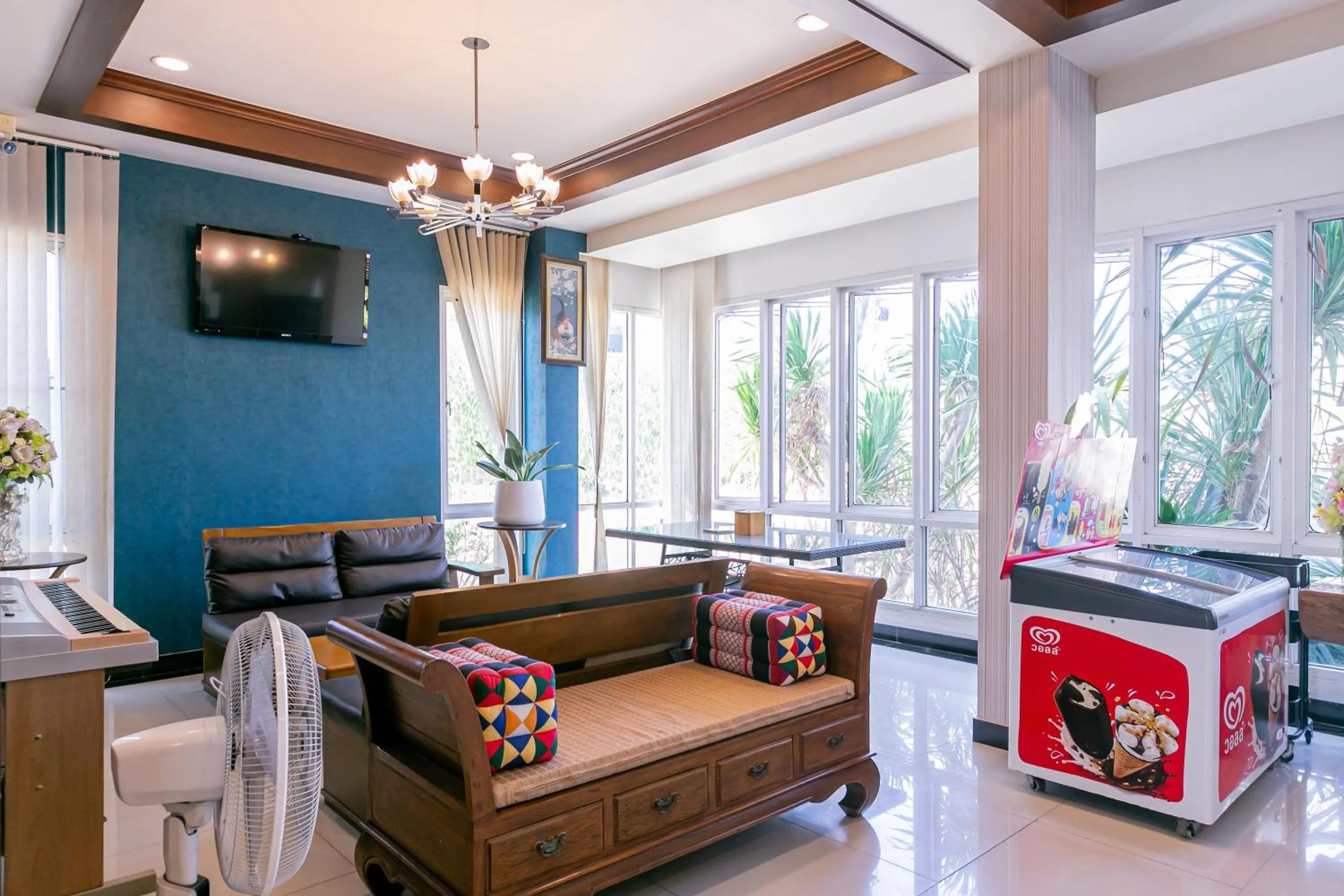 Living room in Panwalee Hotel