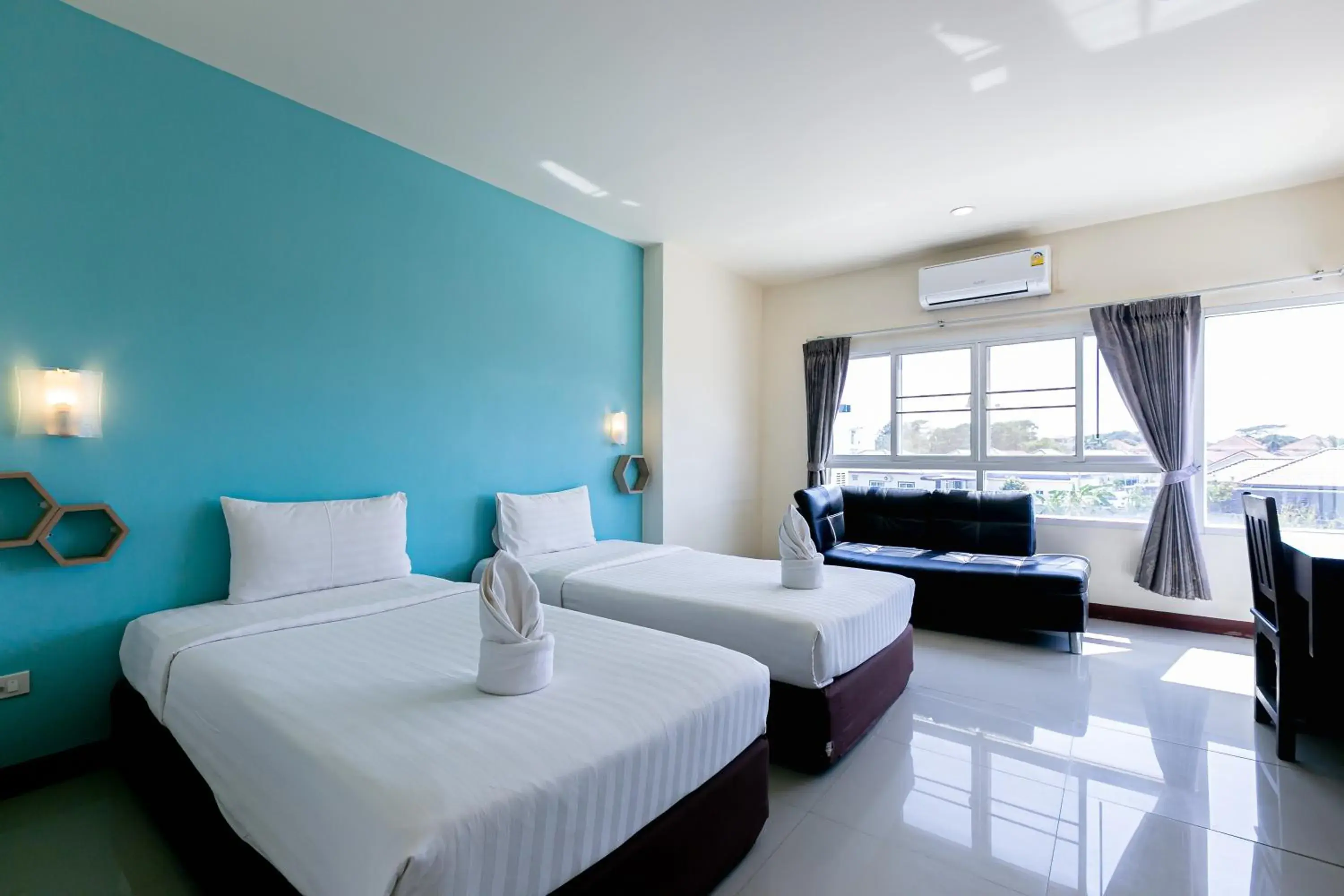 Twin Room in Panwalee Hotel Twin Room in Panwalee Hotel