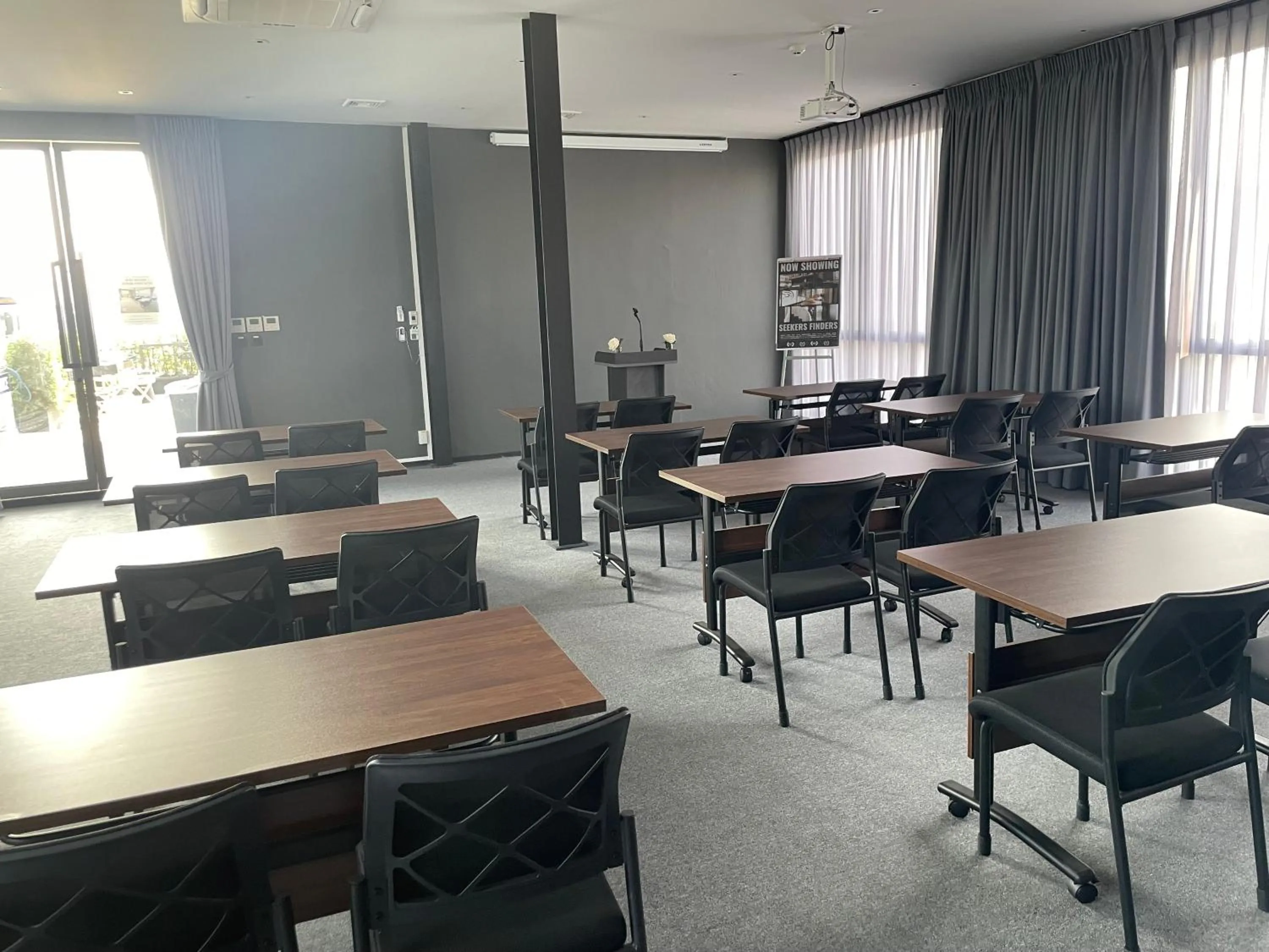 Meeting/conference room in Seekers Finders Rama IV Hotel SureStay Collection by BW