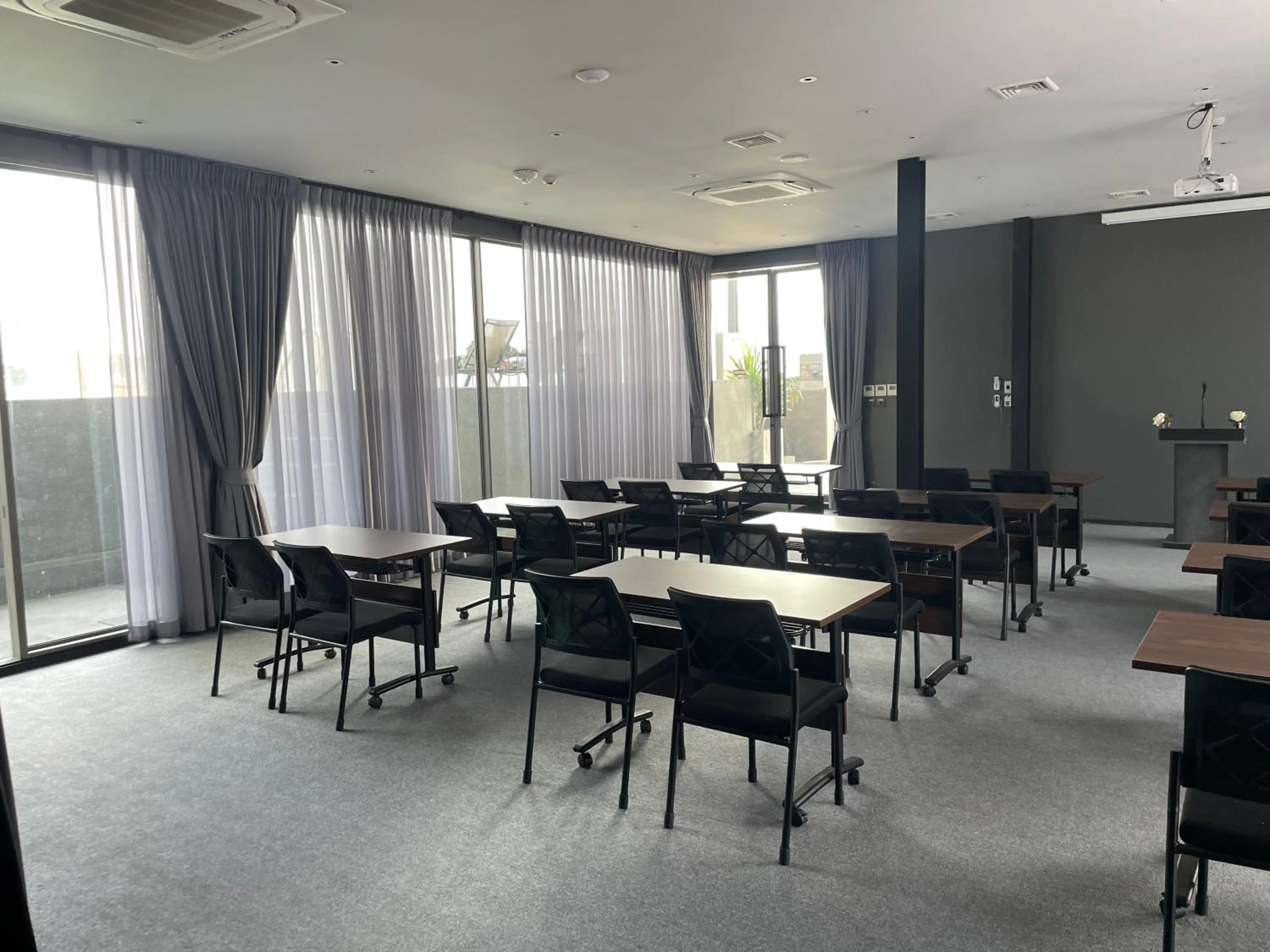 Meeting/conference room in Seekers Finders Rama IV Hotel SureStay Collection by BW