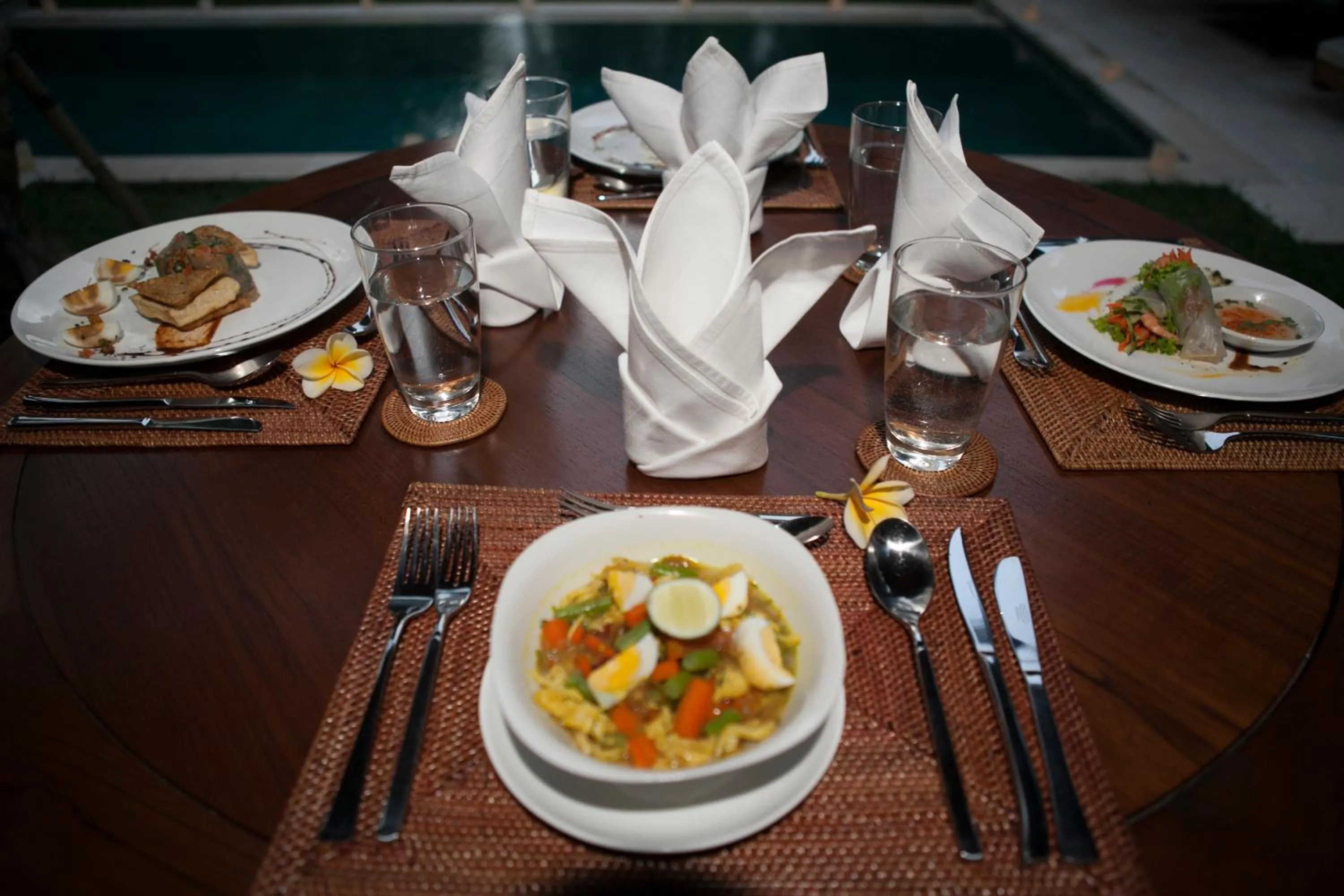 Food in Santun Luxury Private Villas