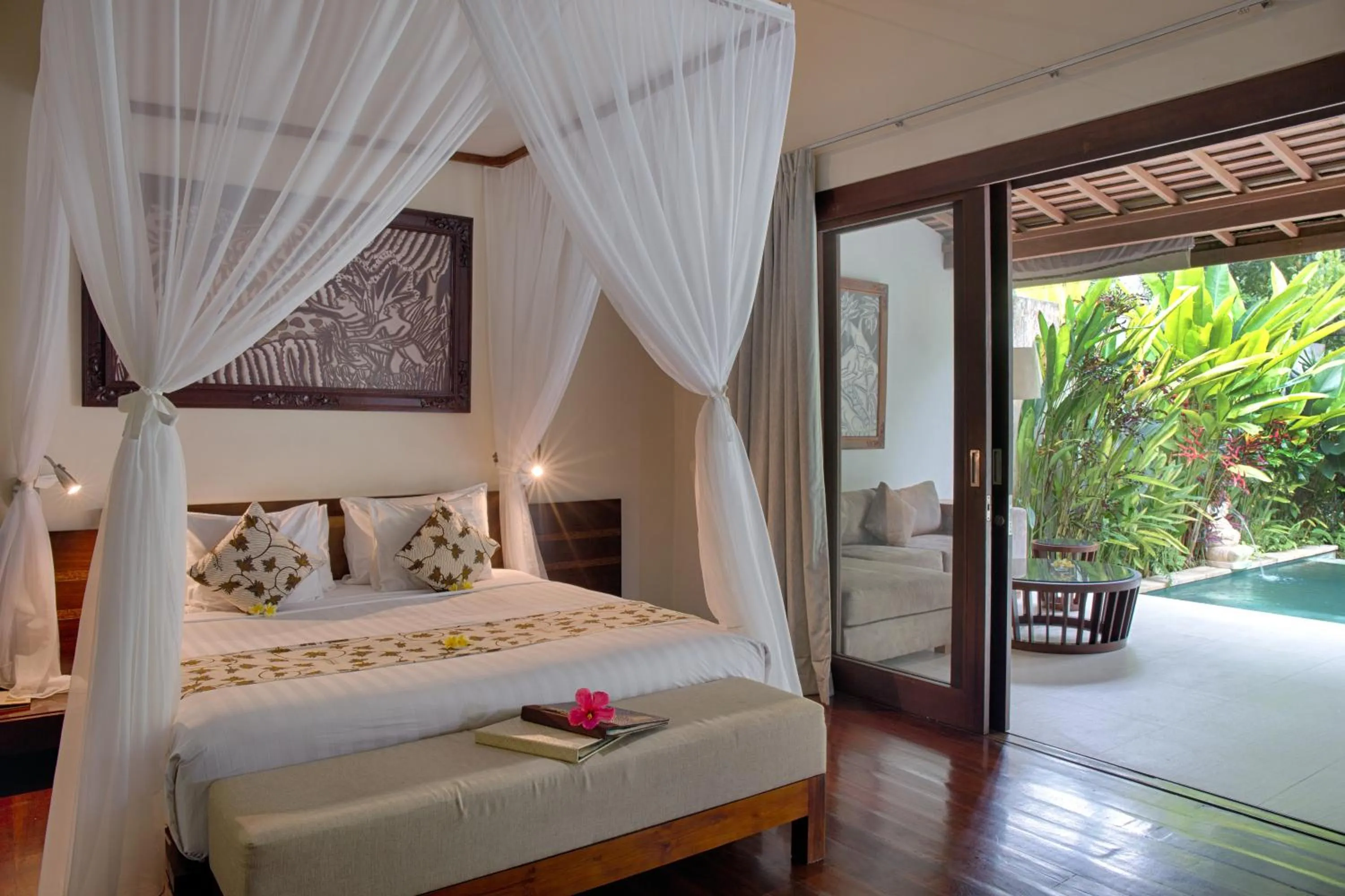 Bed in Santun Luxury Private Villas