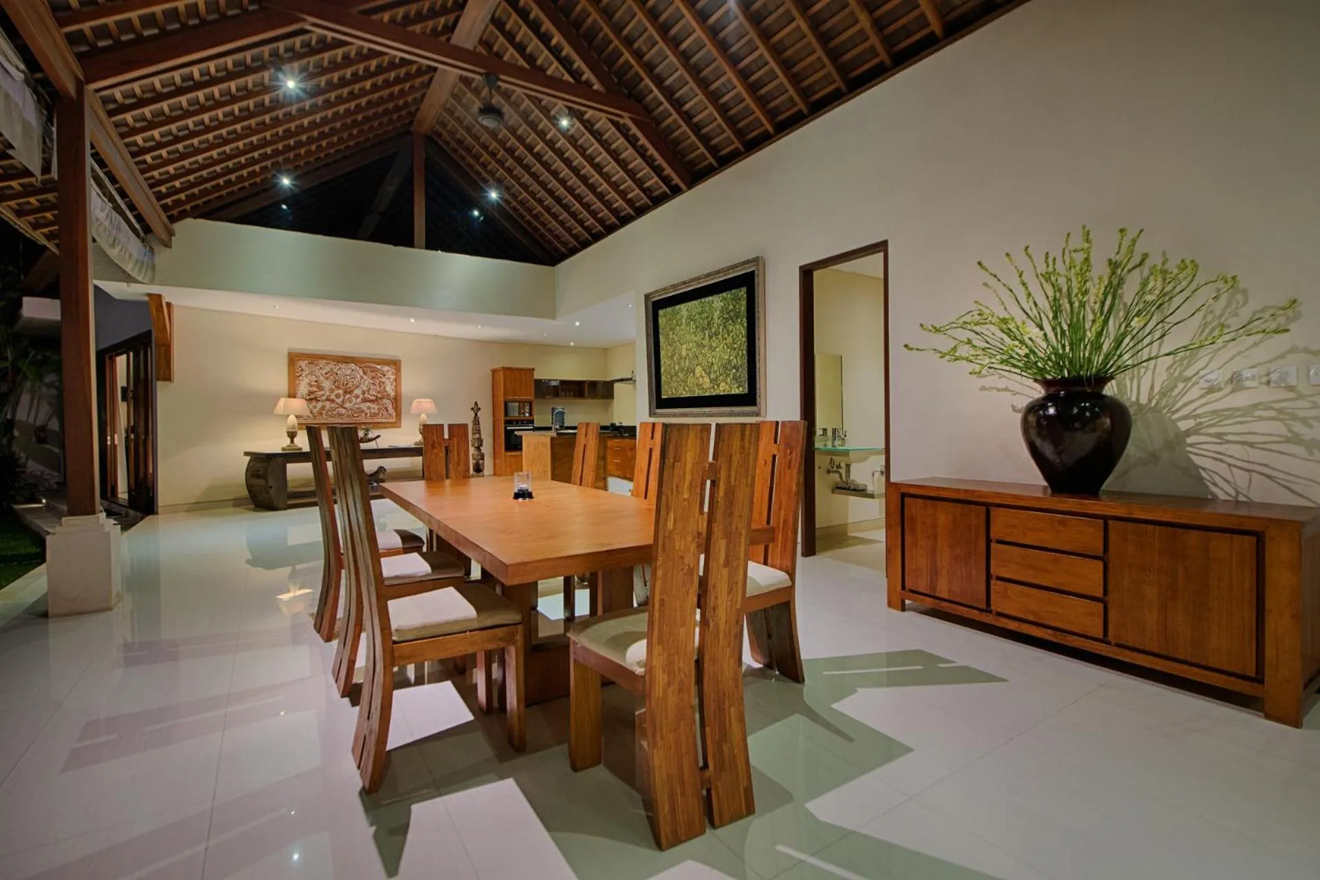 Dining area in Santun Luxury Private Villas
