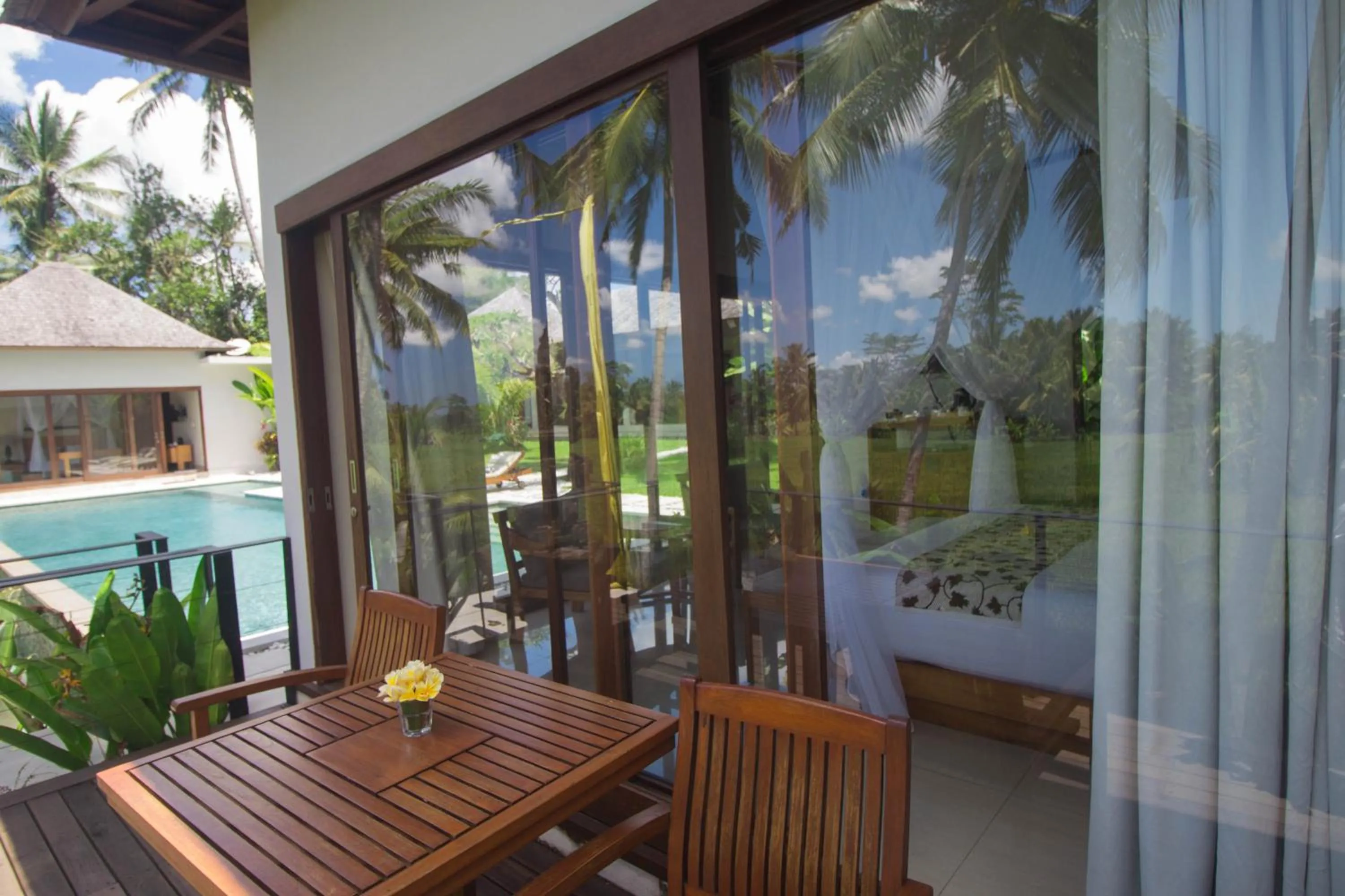 Balcony/Terrace in Santun Luxury Private Villas
