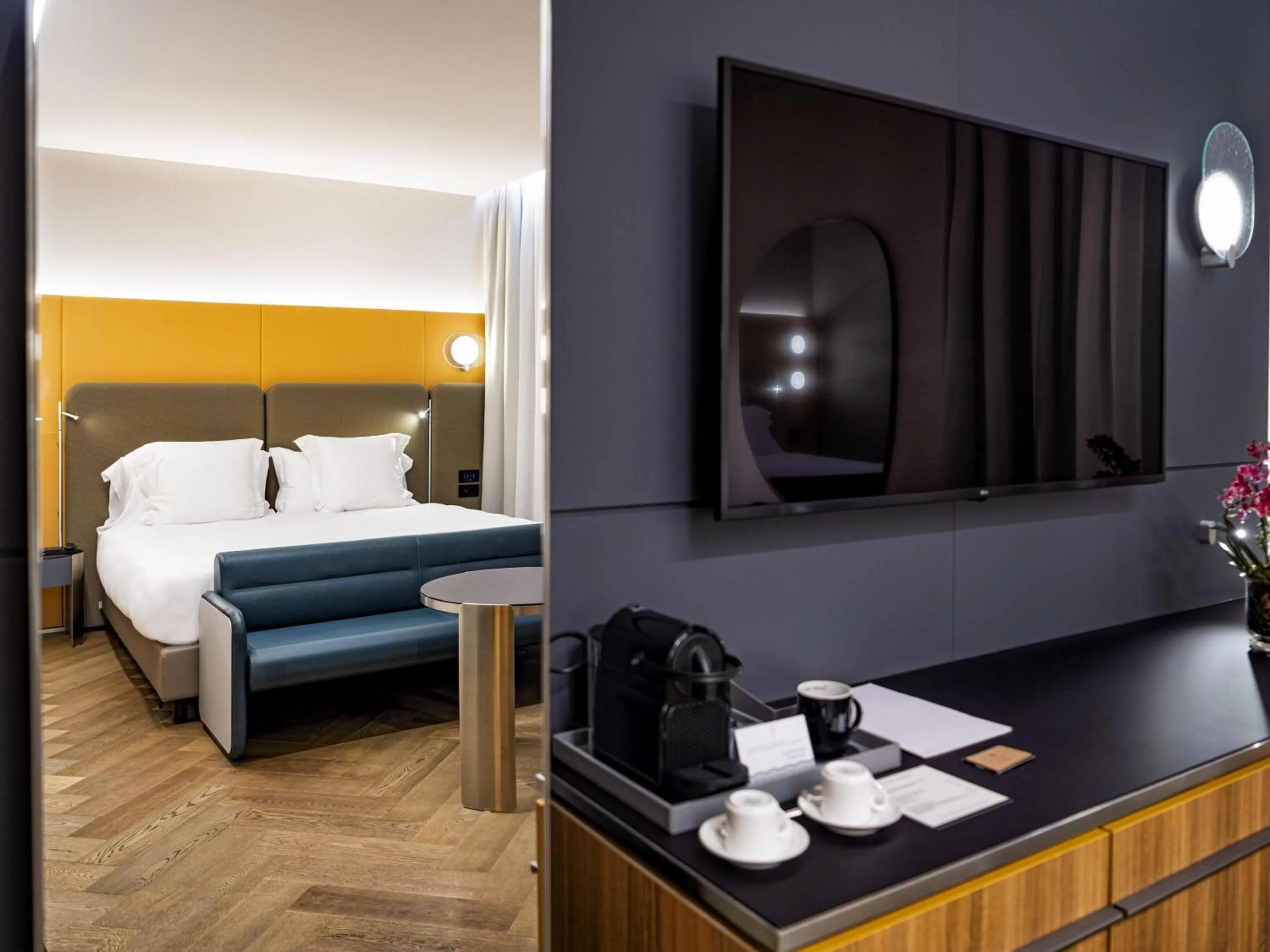 Bedroom, Bed in Palazzo Tirso MGallery Cagliari