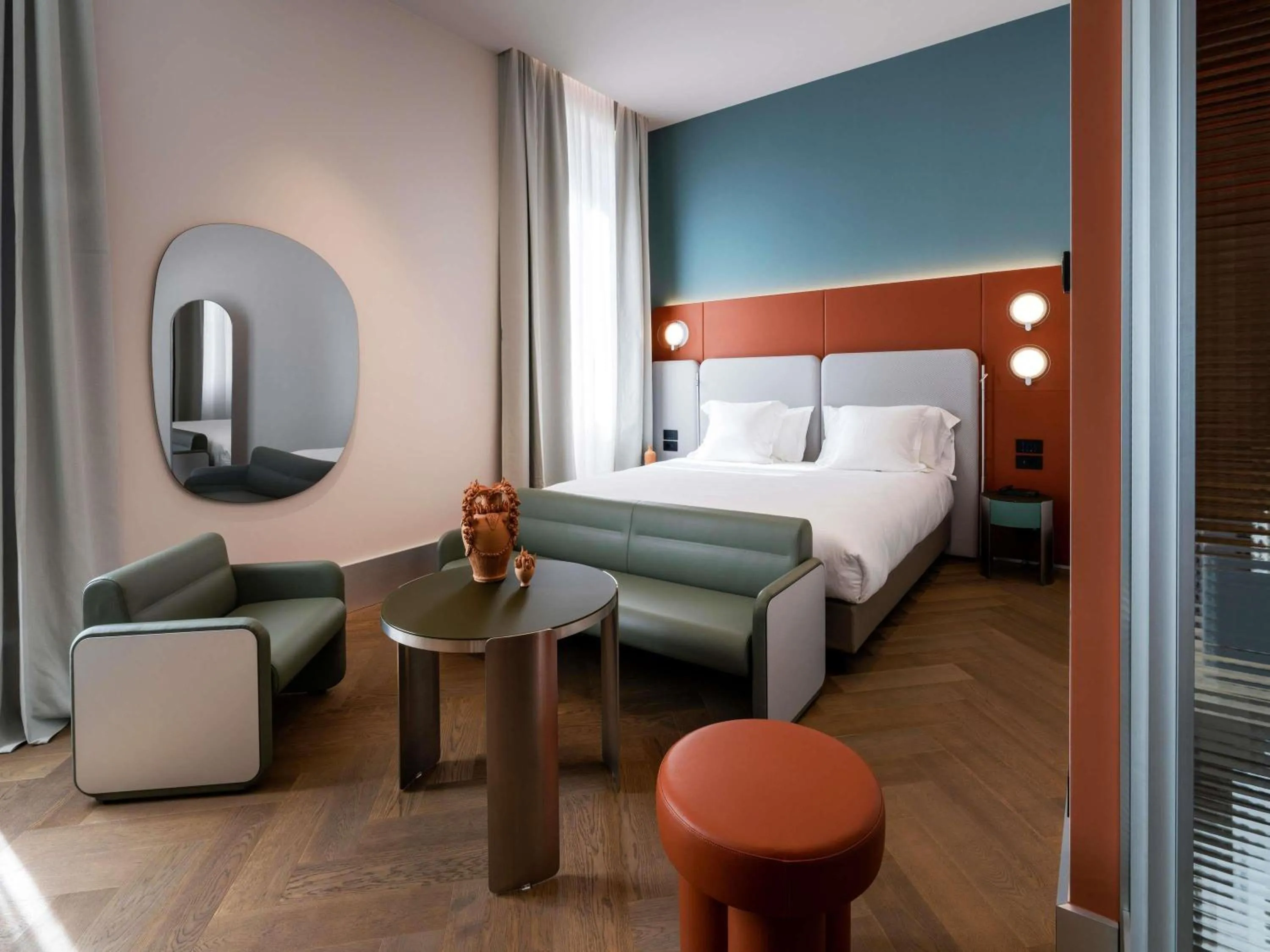 Bedroom, Bed in Palazzo Tirso MGallery Cagliari