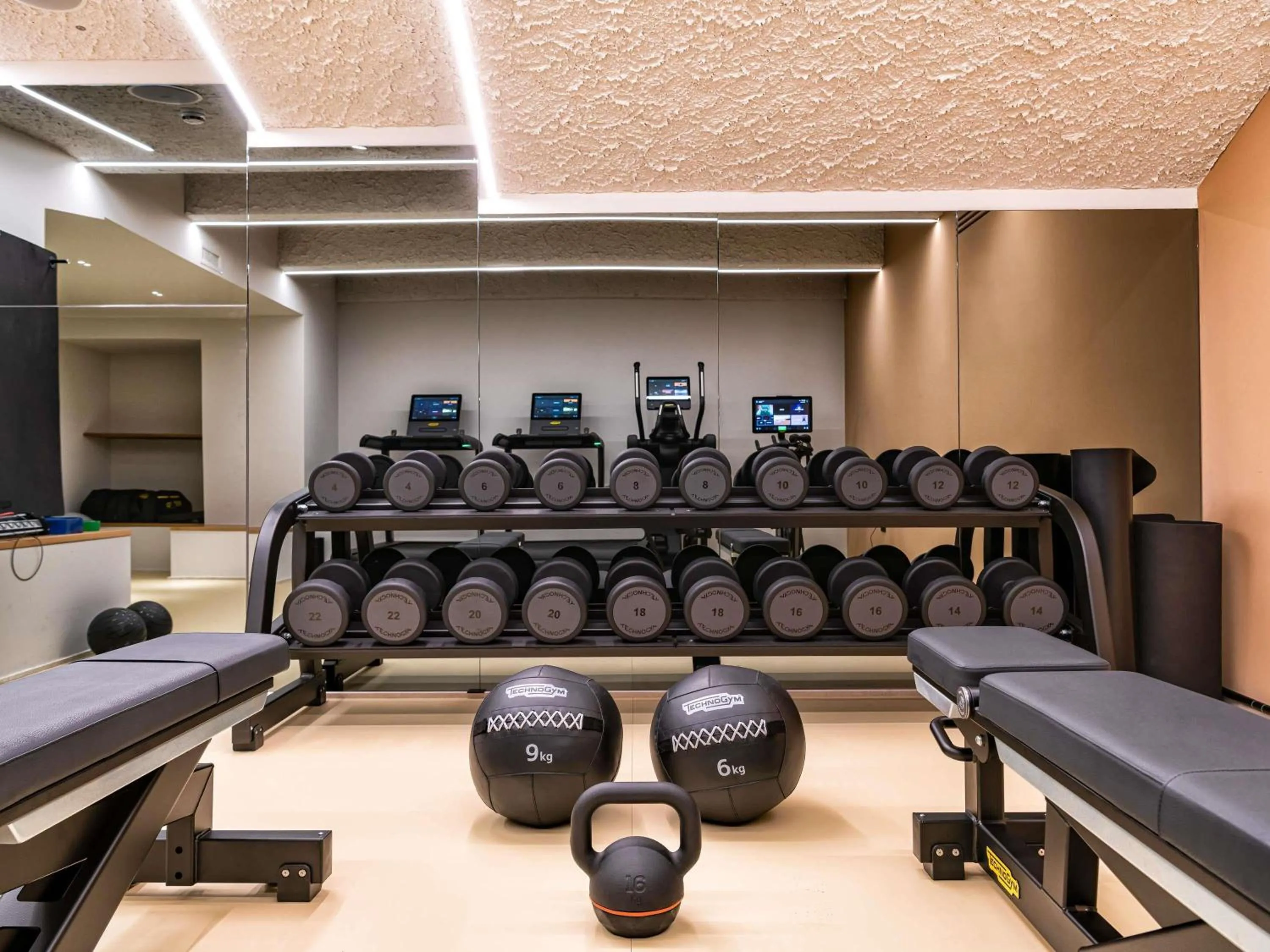 Fitness centre/facilities in Palazzo Tirso MGallery Cagliari
