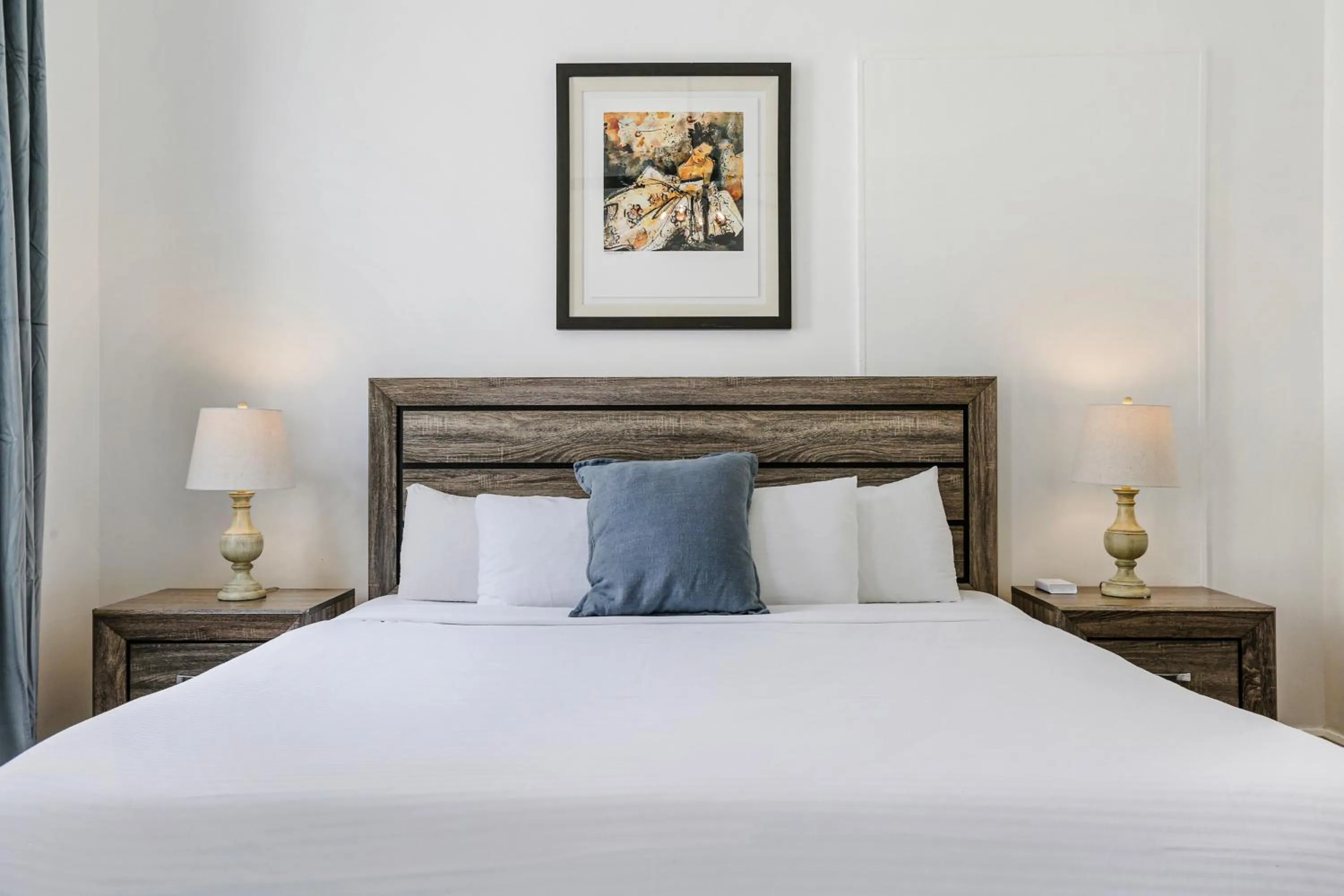 Bedroom, Bed in Uptown Spacious 4BD/3BA with Historic Charm