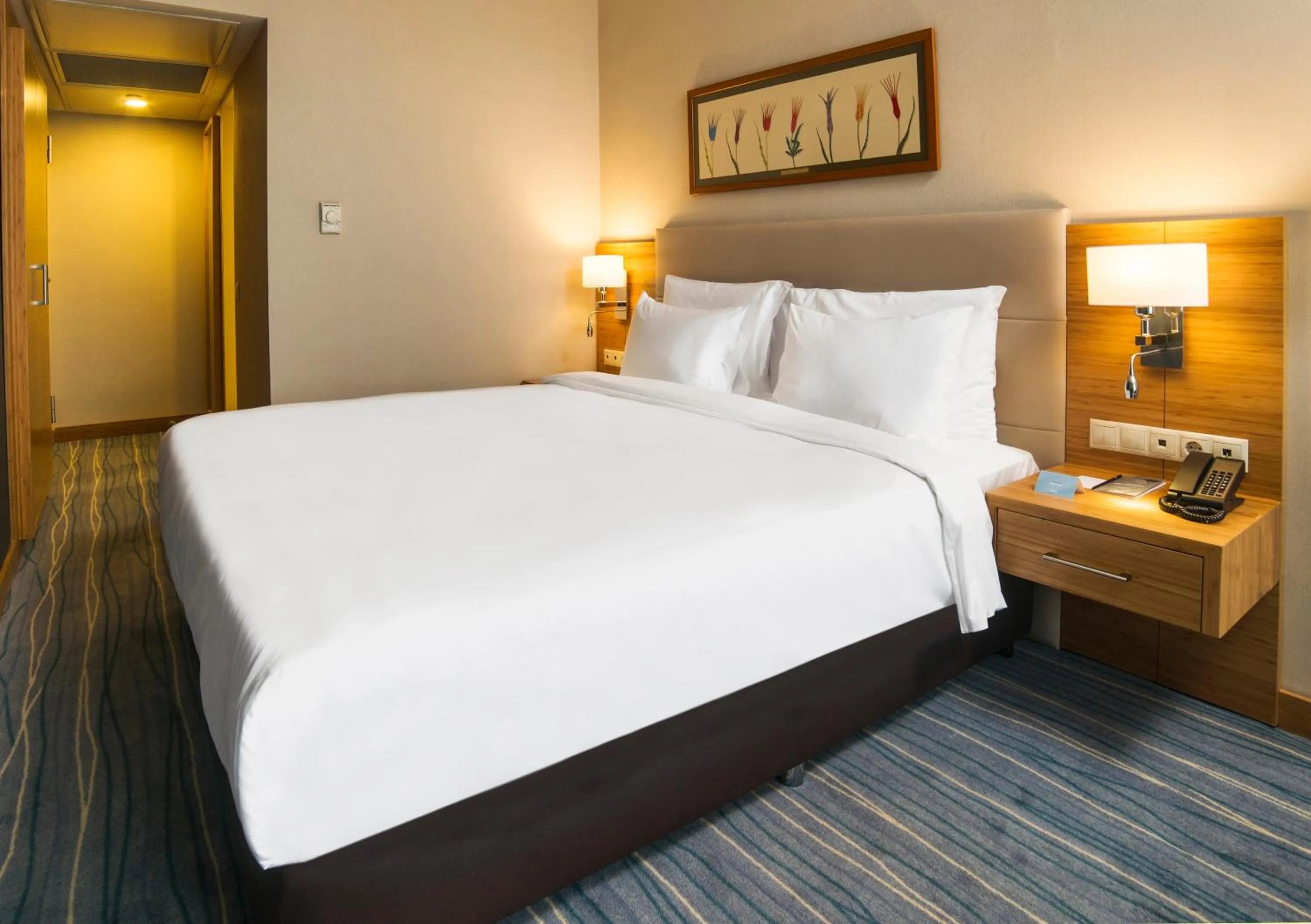 Bed in Radisson Hotel President Old Town Istanbul