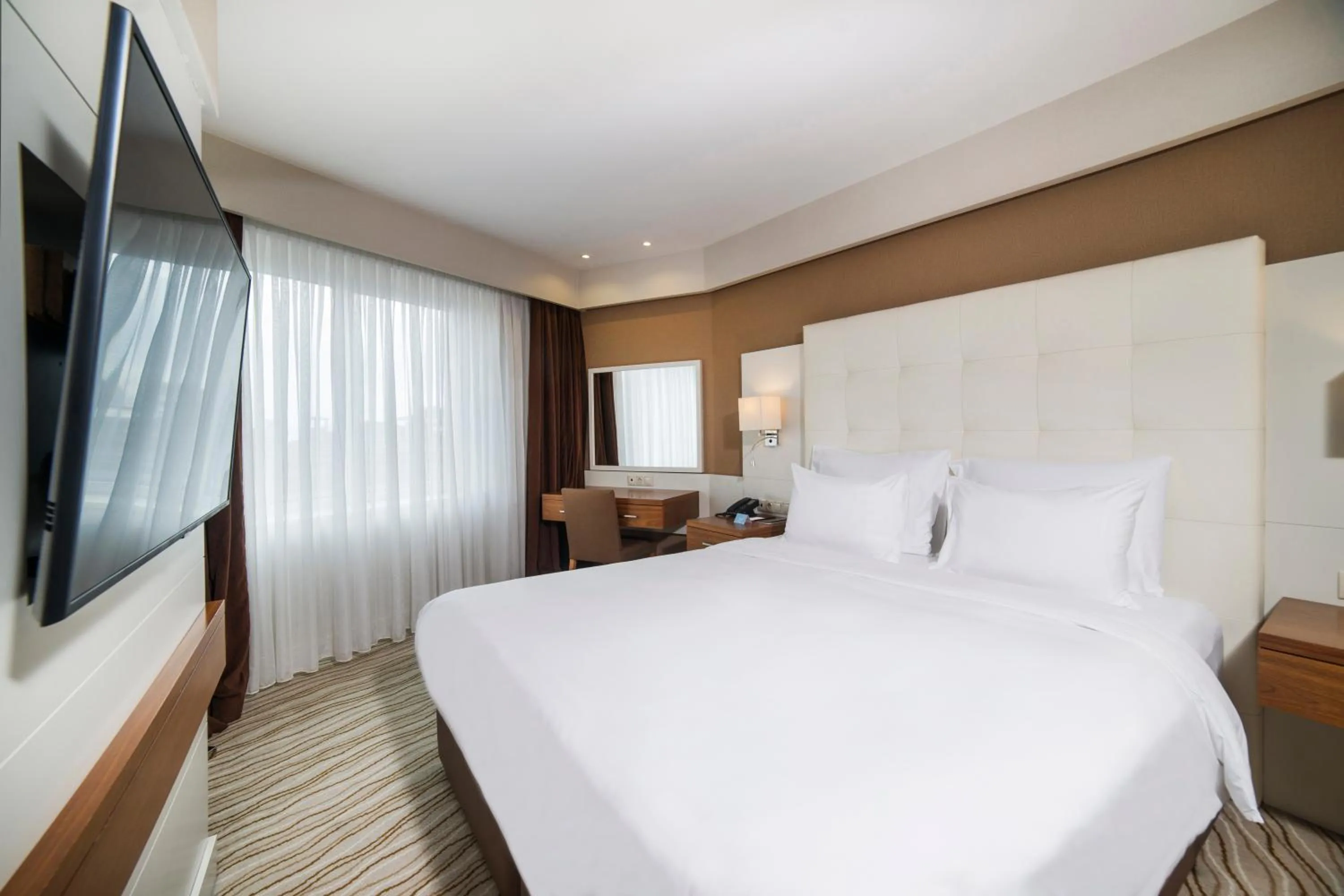 Bed in Radisson Hotel President Old Town Istanbul