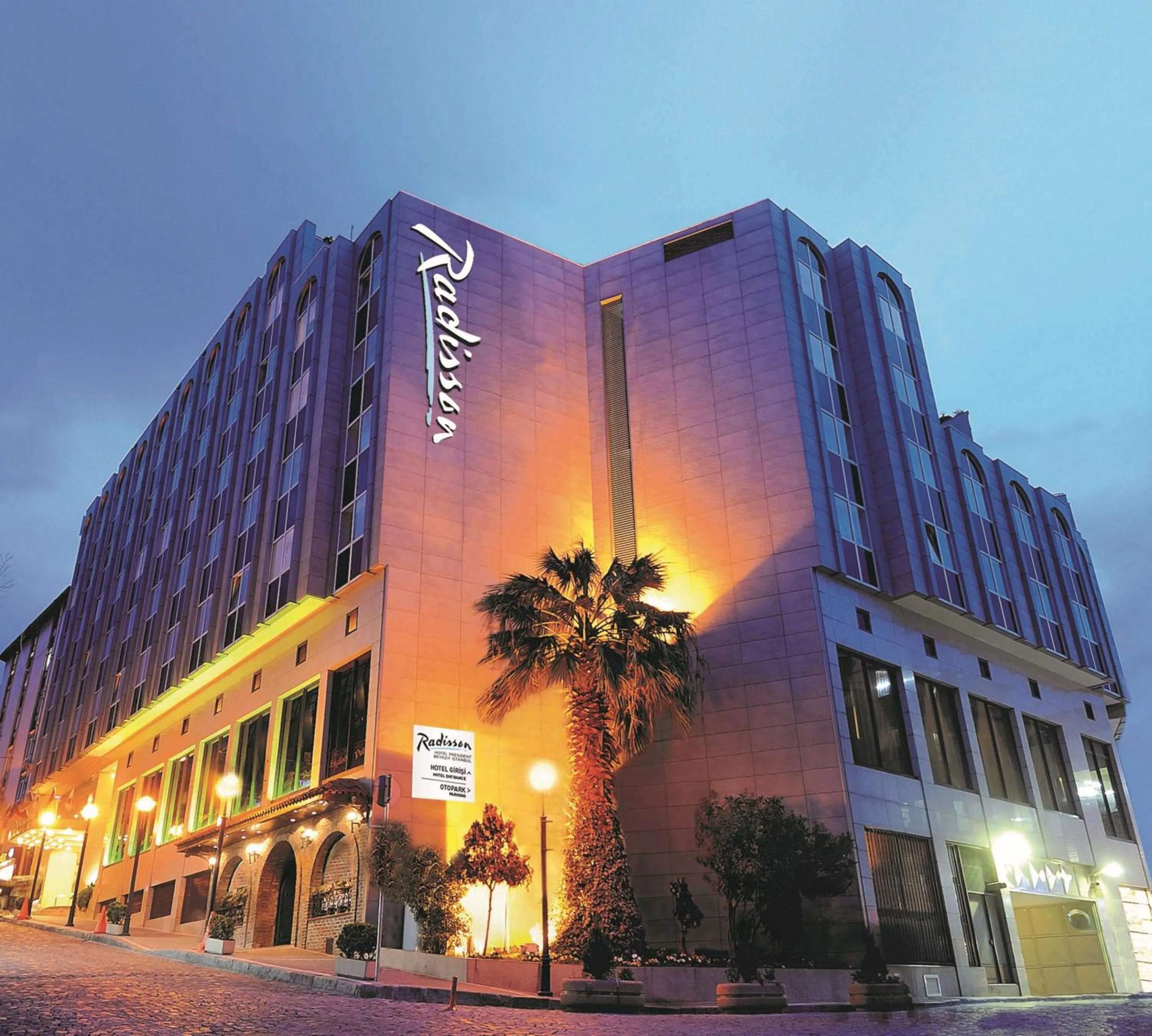 Property building in Radisson Hotel President Old Town Istanbul
