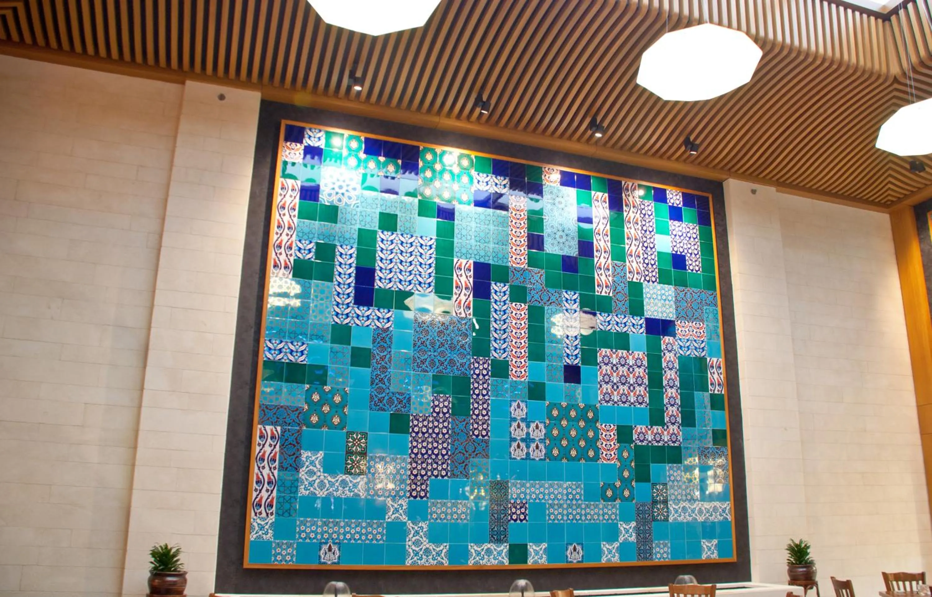 Decorative detail in Radisson Hotel President Old Town Istanbul