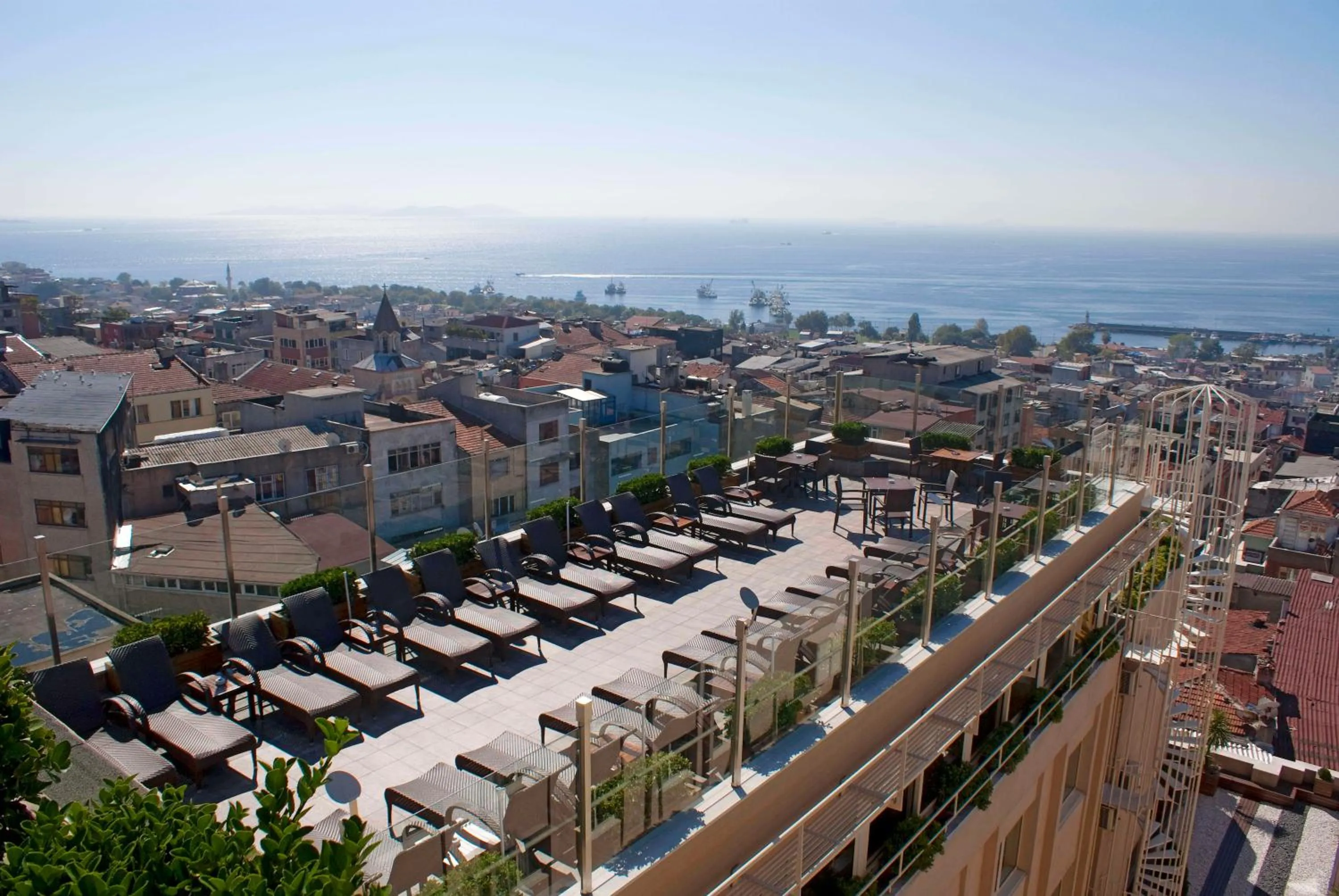 Balcony/Terrace in Radisson Hotel President Old Town Istanbul