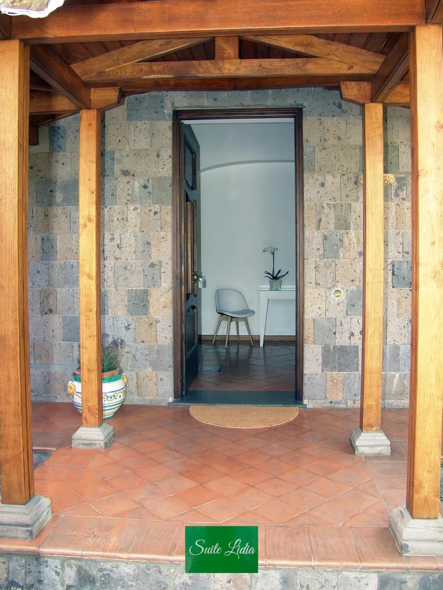 Lobby or reception in Chalet Lidia