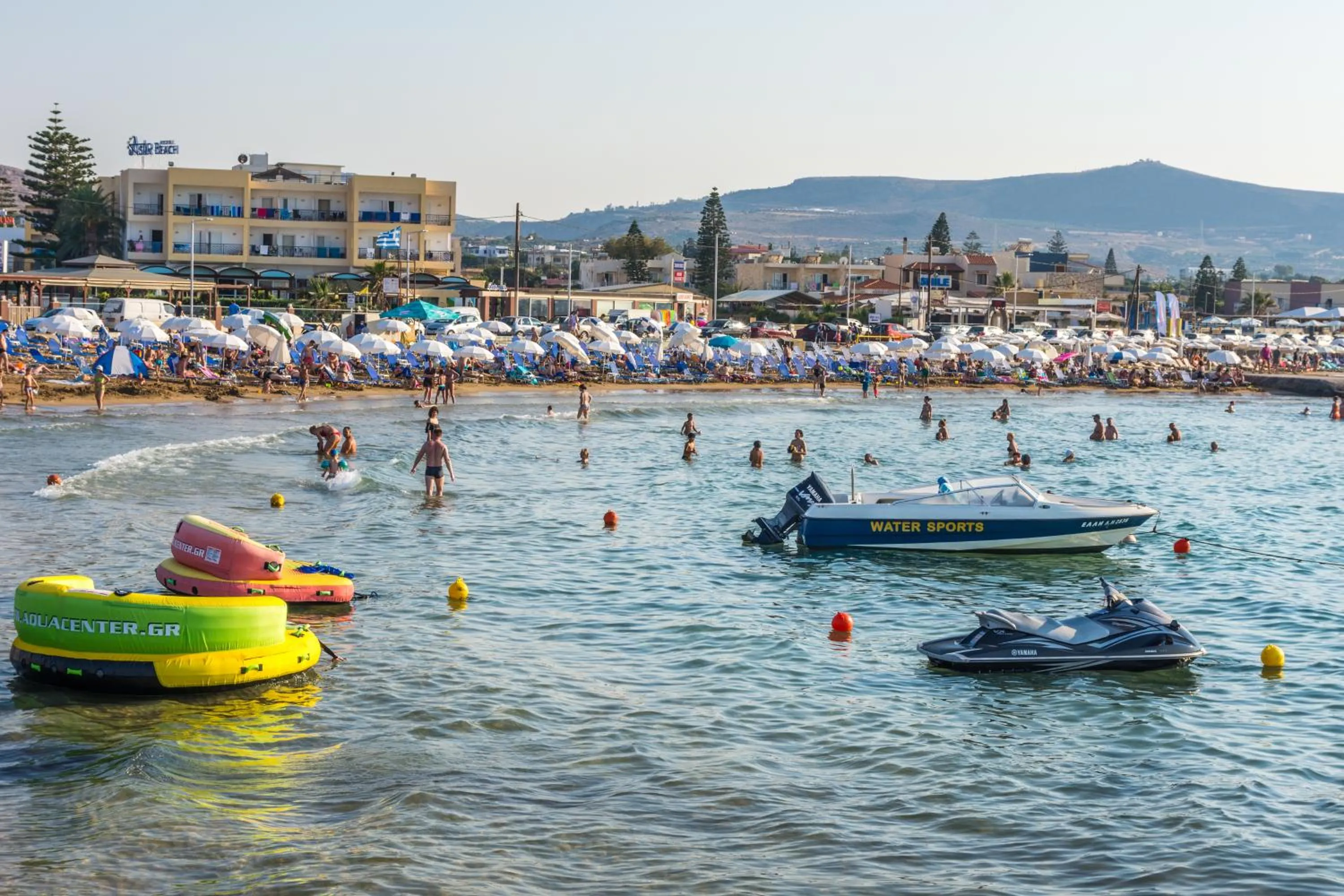 Beach in Evdokia Suites