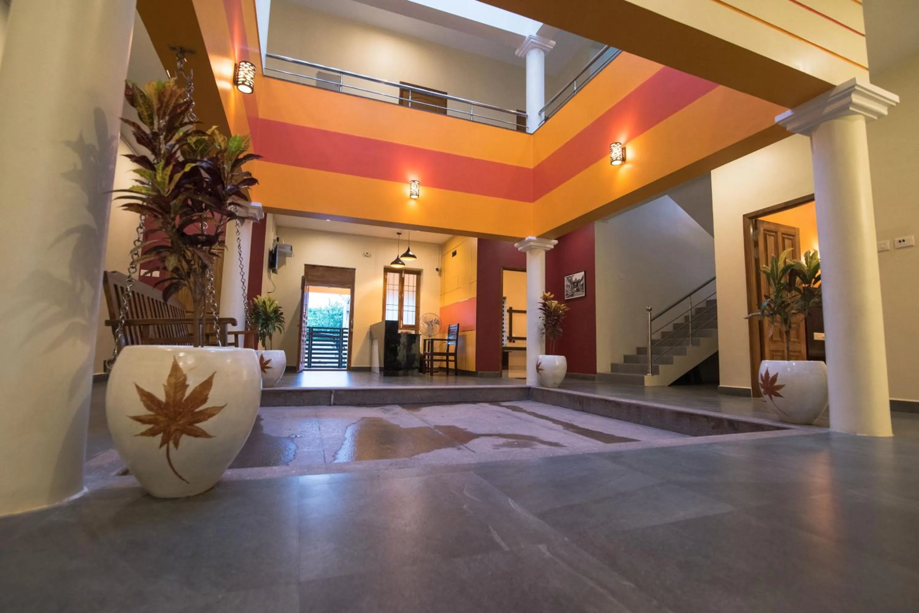 Lobby or reception in Saffron Vilva