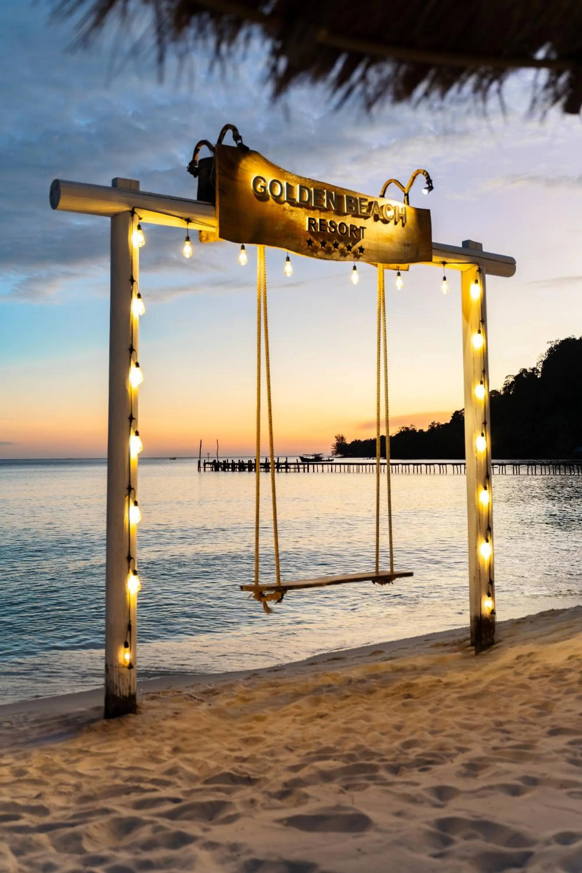 Beach in Golden Beach Resort