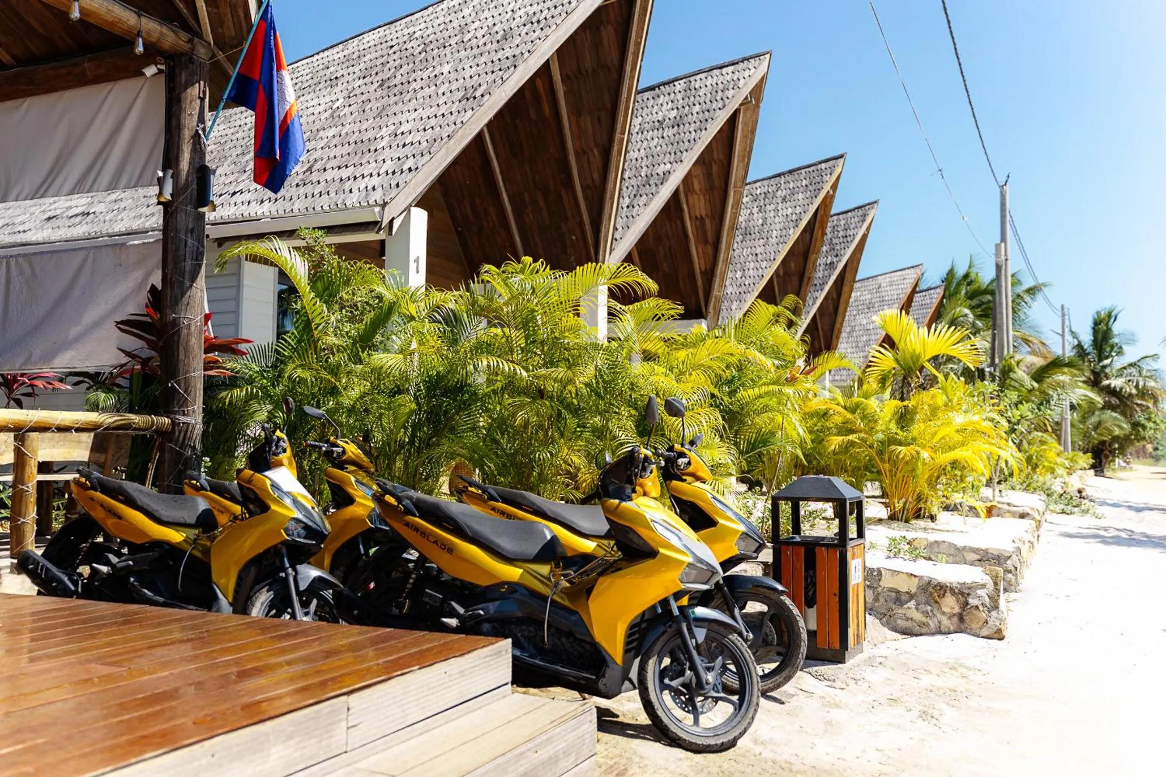 Property building in Golden Beach Resort