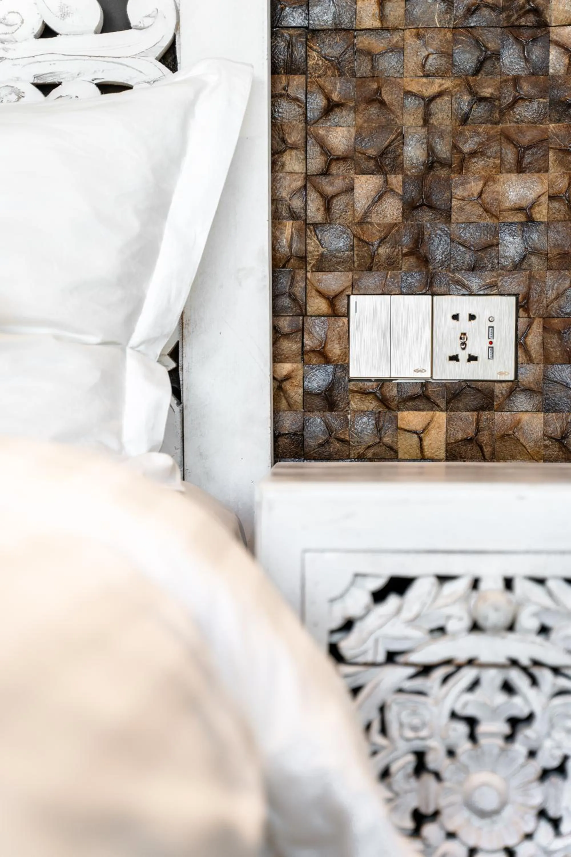 Decorative detail in Golden Beach Resort