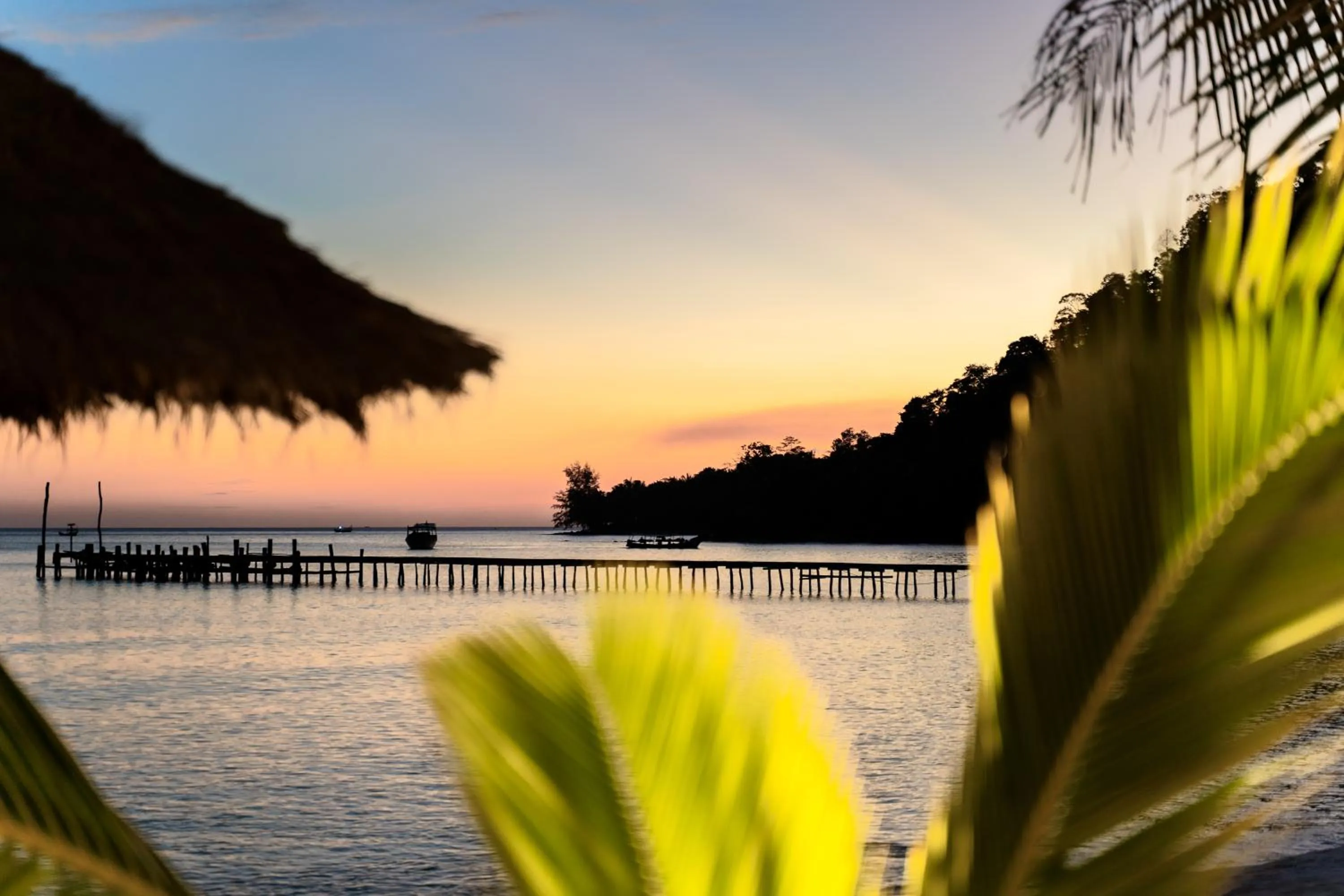Natural landscape in Golden Beach Resort