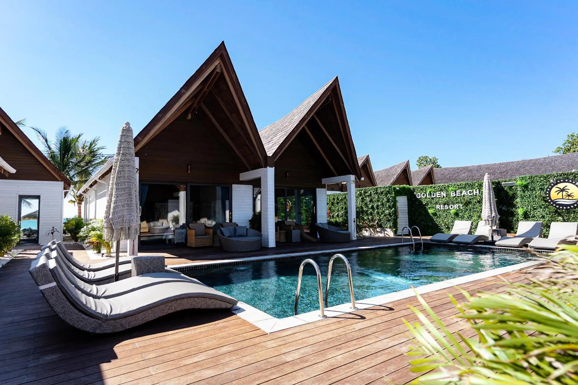 Patio in Golden Beach Resort