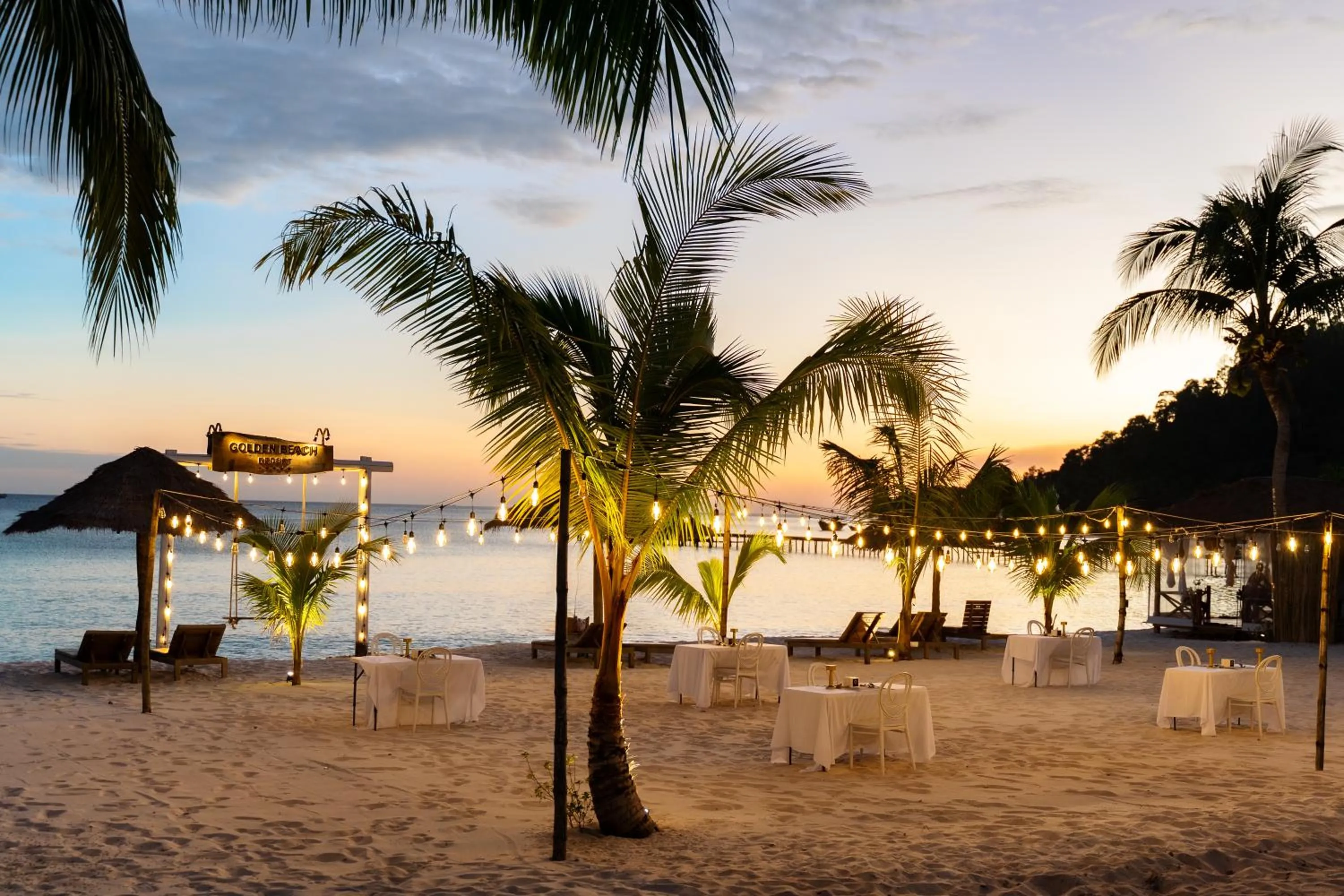 Beach in Golden Beach Resort