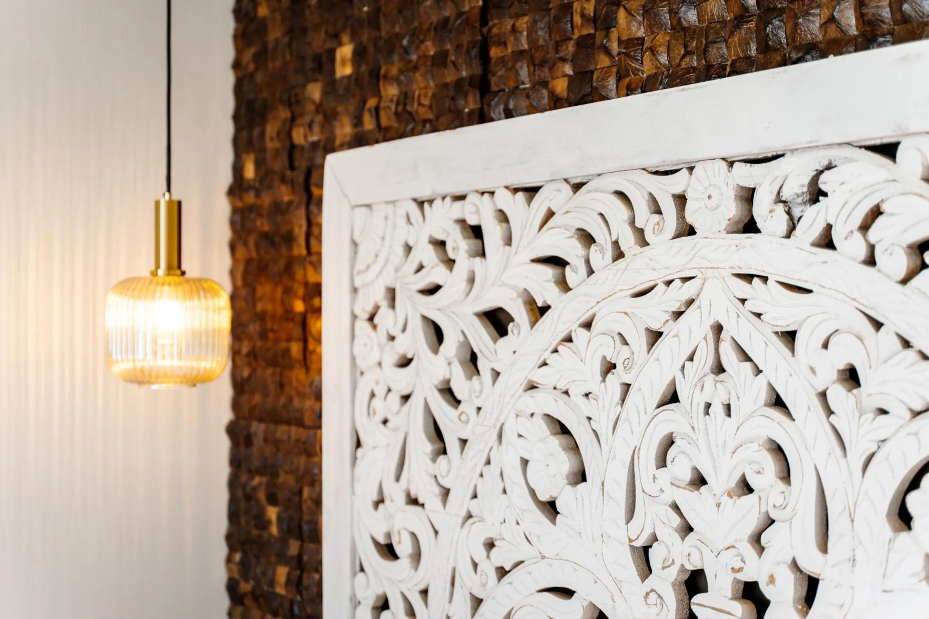 Decorative detail in Golden Beach Resort