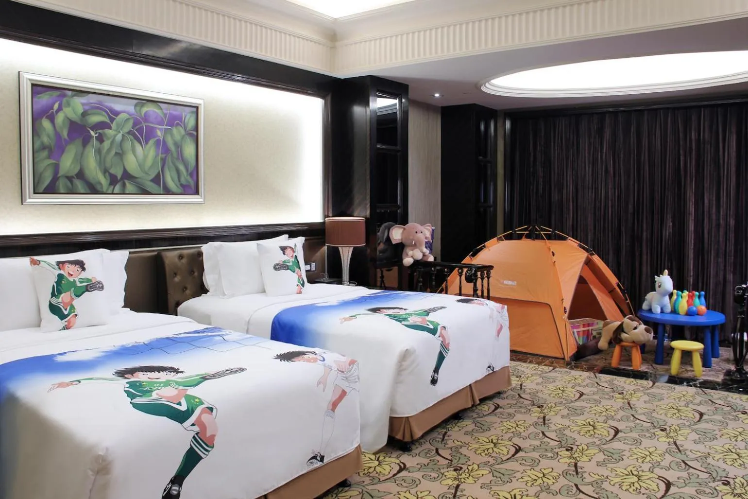 Bed in Howard Johnson Agile Plaza Chengdu