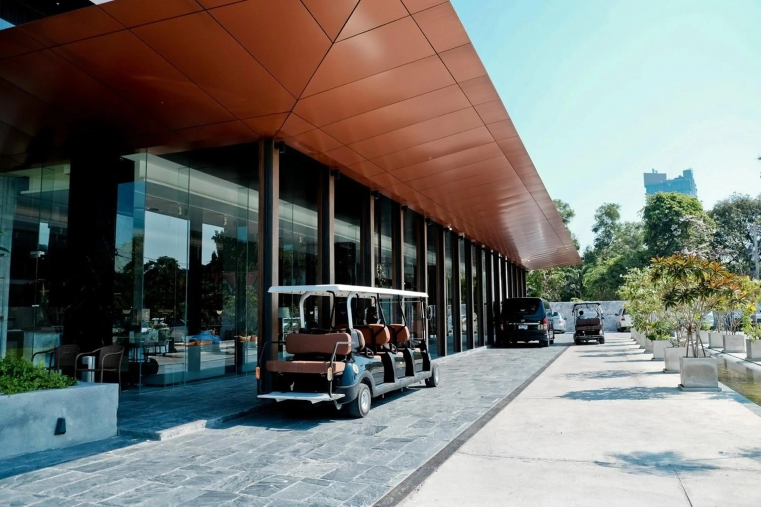 Property building in Balcony Seaside Sriracha Hotel & Serviced Apartments