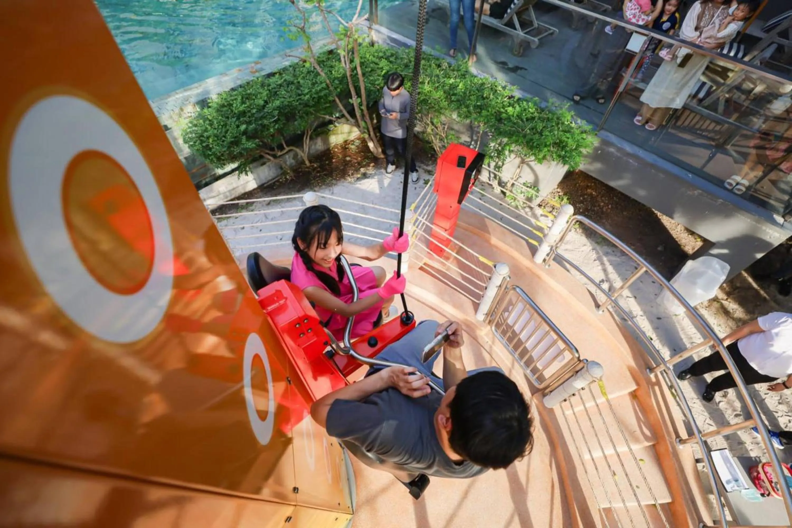 Children play ground in Balcony Seaside Sriracha Hotel & Serviced Apartments