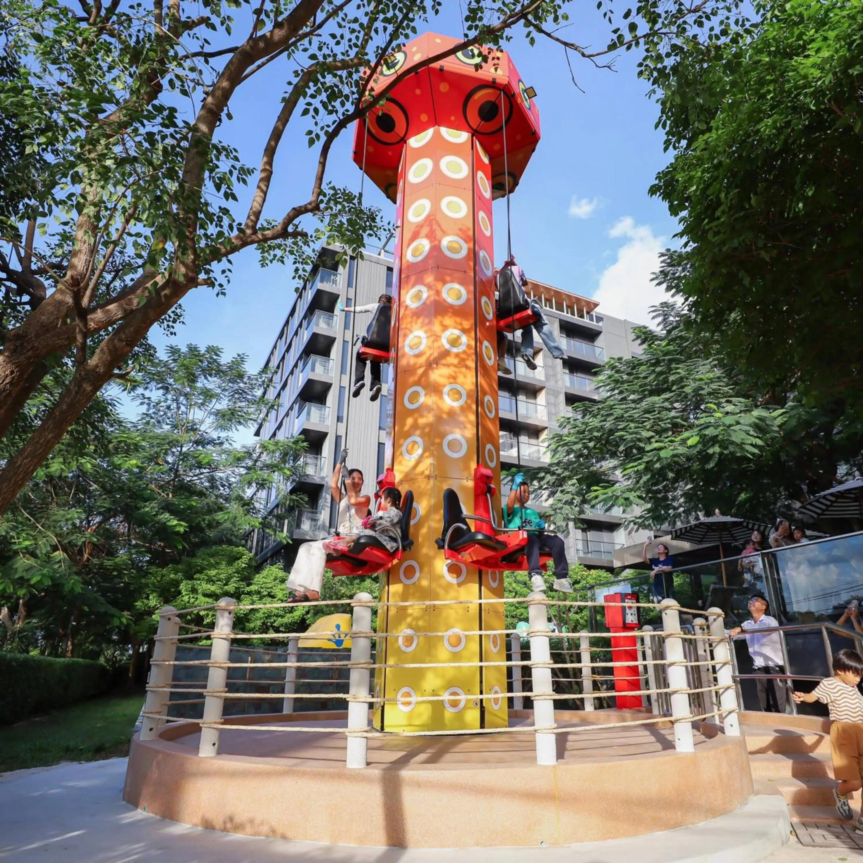 Children play ground in Balcony Seaside Sriracha Hotel & Serviced Apartments