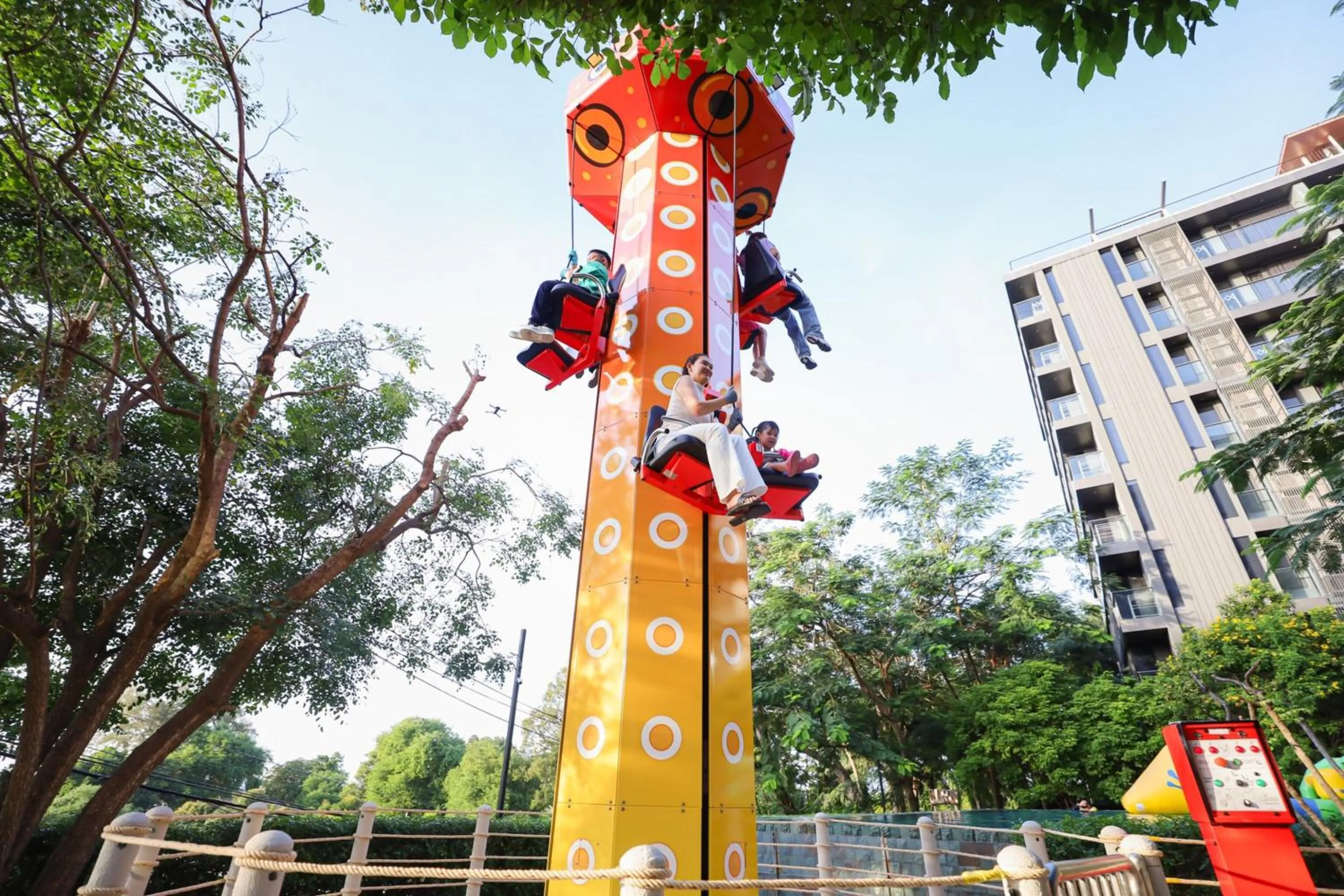 Children play ground in Balcony Seaside Sriracha Hotel & Serviced Apartments