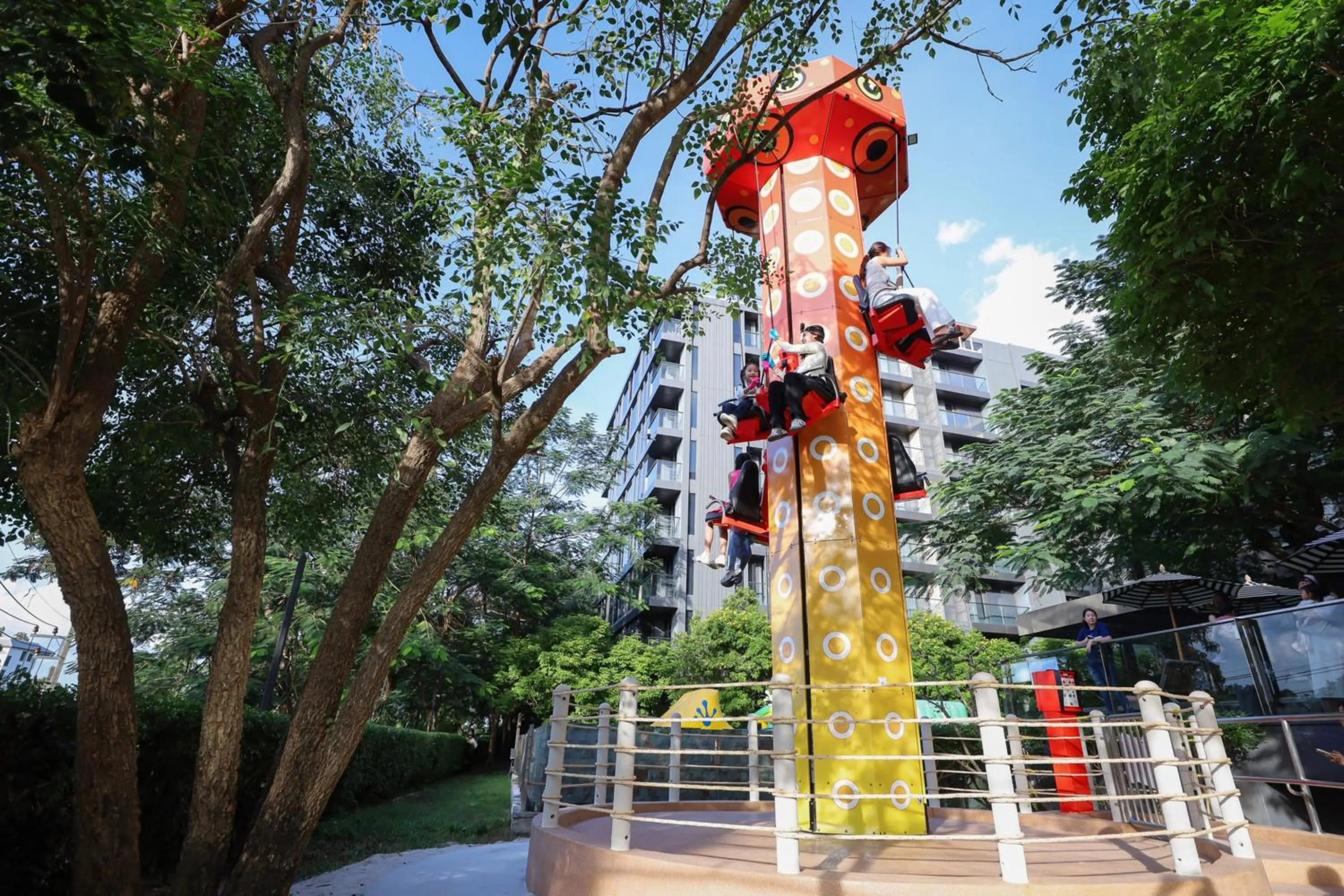 Children play ground in Balcony Seaside Sriracha Hotel & Serviced Apartments