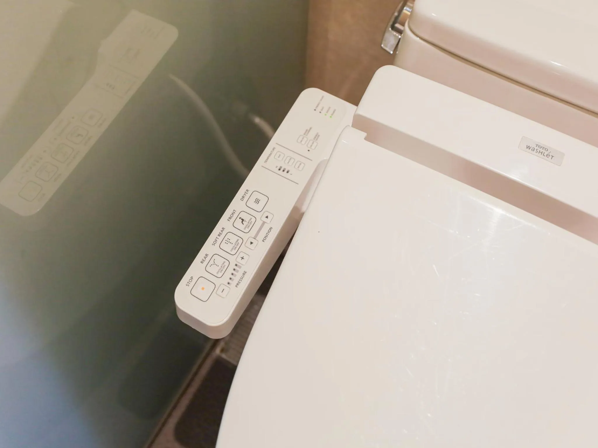 bidet in Balcony Seaside Sriracha Hotel & Serviced Apartments