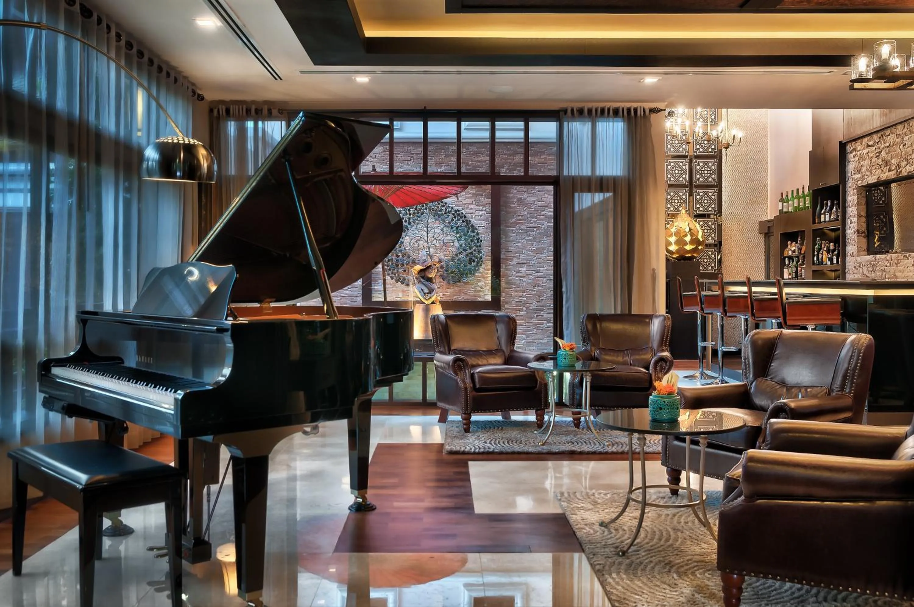 Lounge or bar in Sireeampan Boutique Resort and Spa