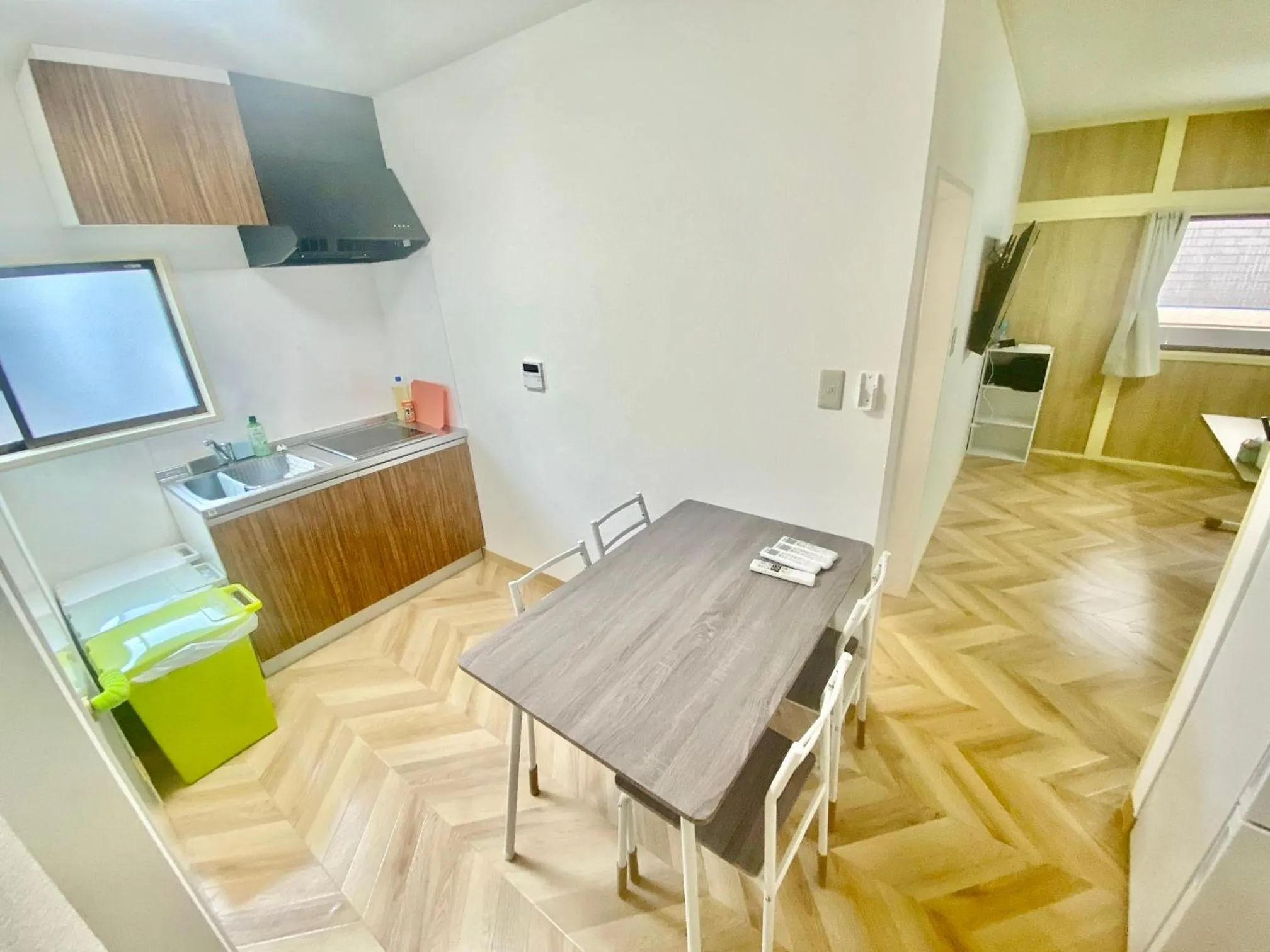 Kitchen or kitchenette in ARS HOTEL Utsunomiya フロア貸切