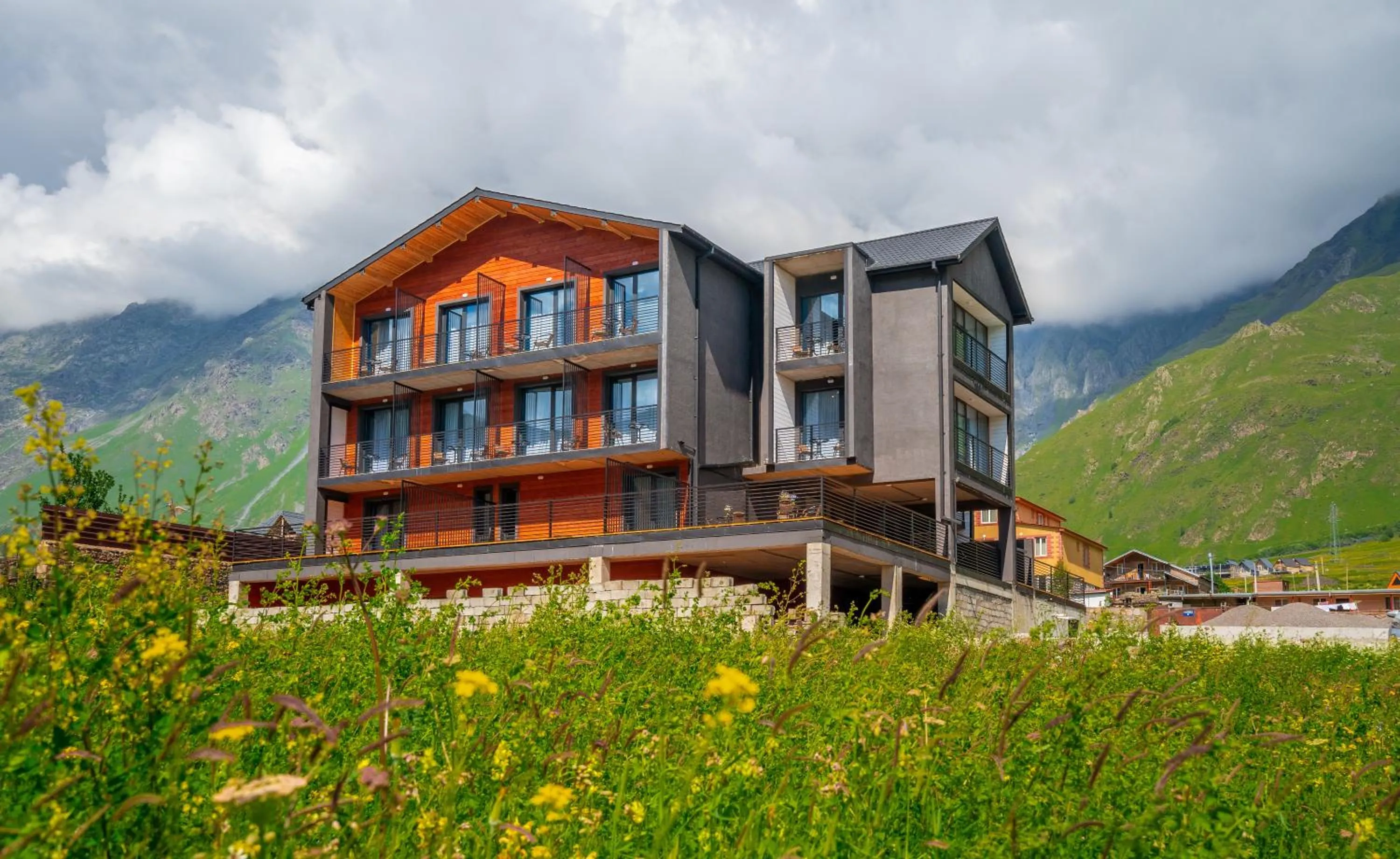 Property building in Hotel Darchi Kazbegi
