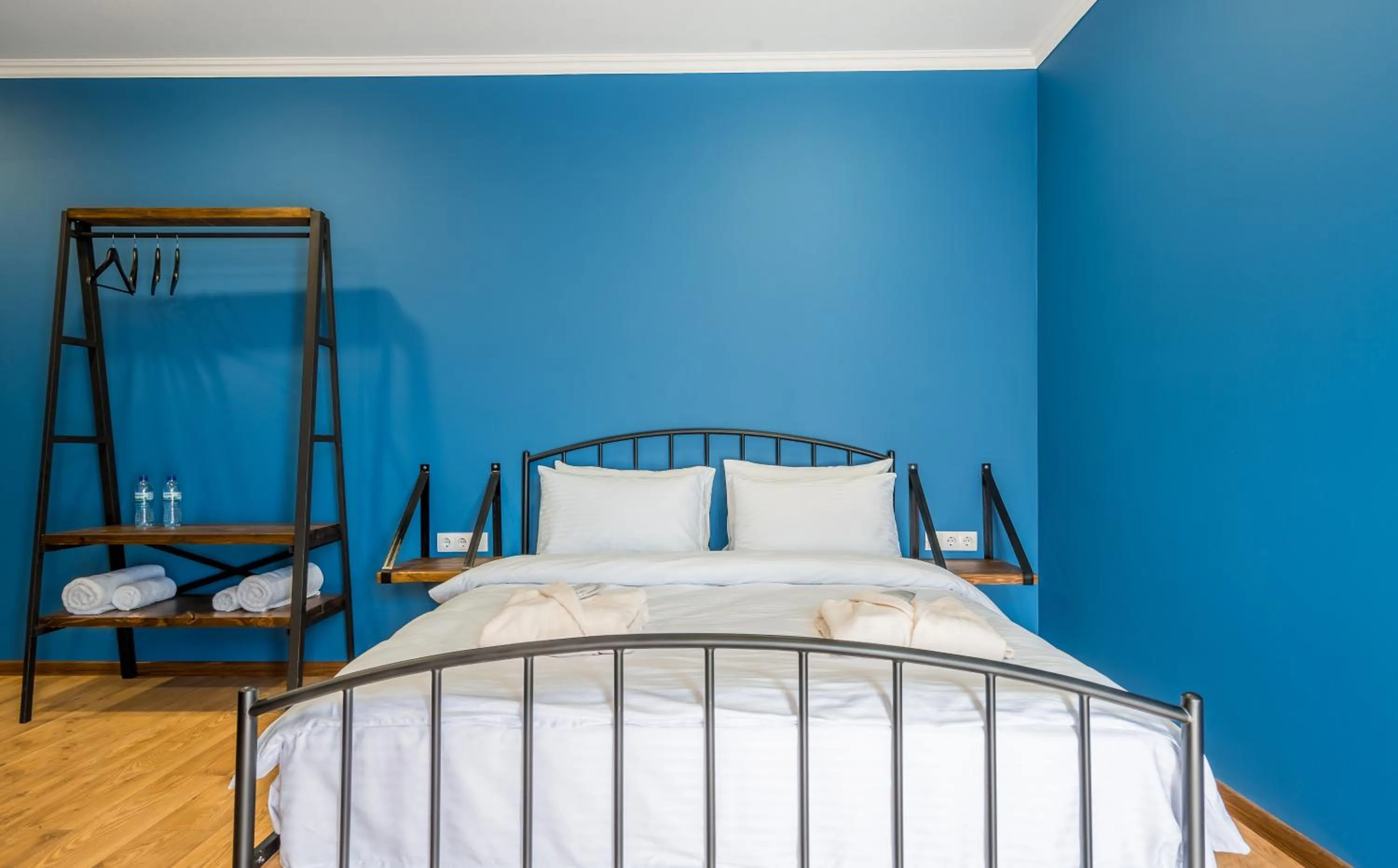 Bed in Hotel Darchi Kazbegi