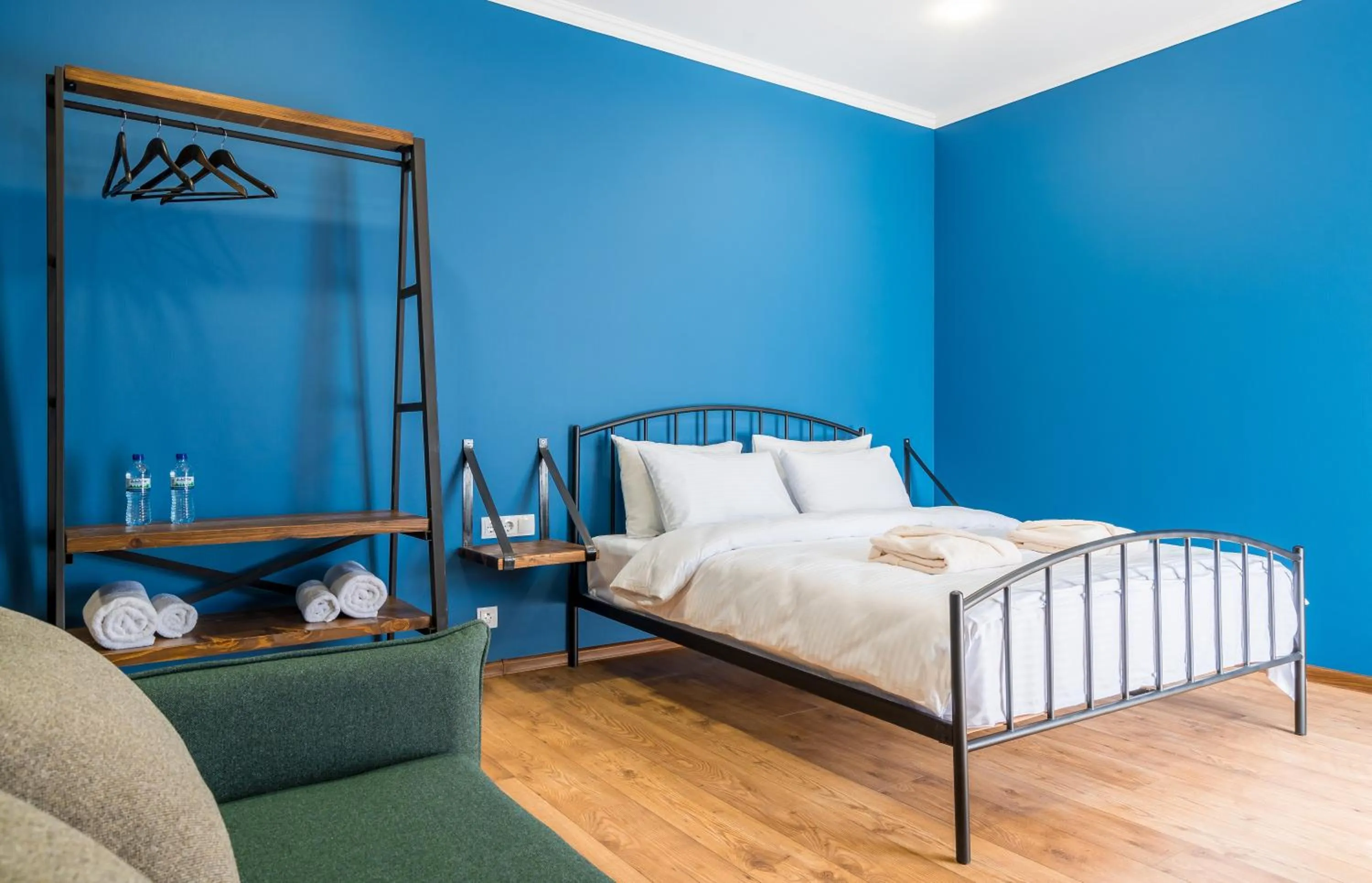 Bed in Hotel Darchi Kazbegi