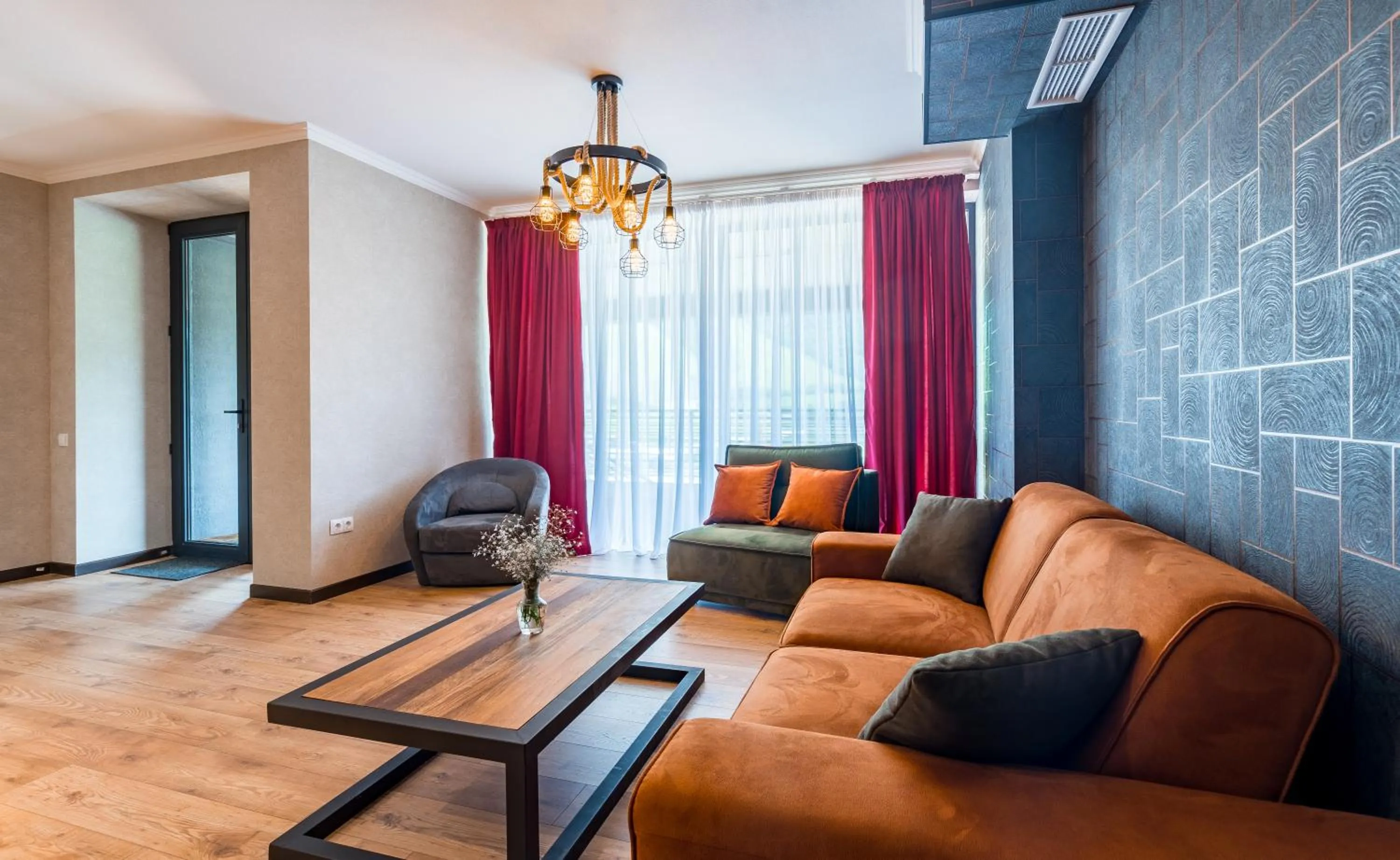 Living room in Hotel Darchi Kazbegi
