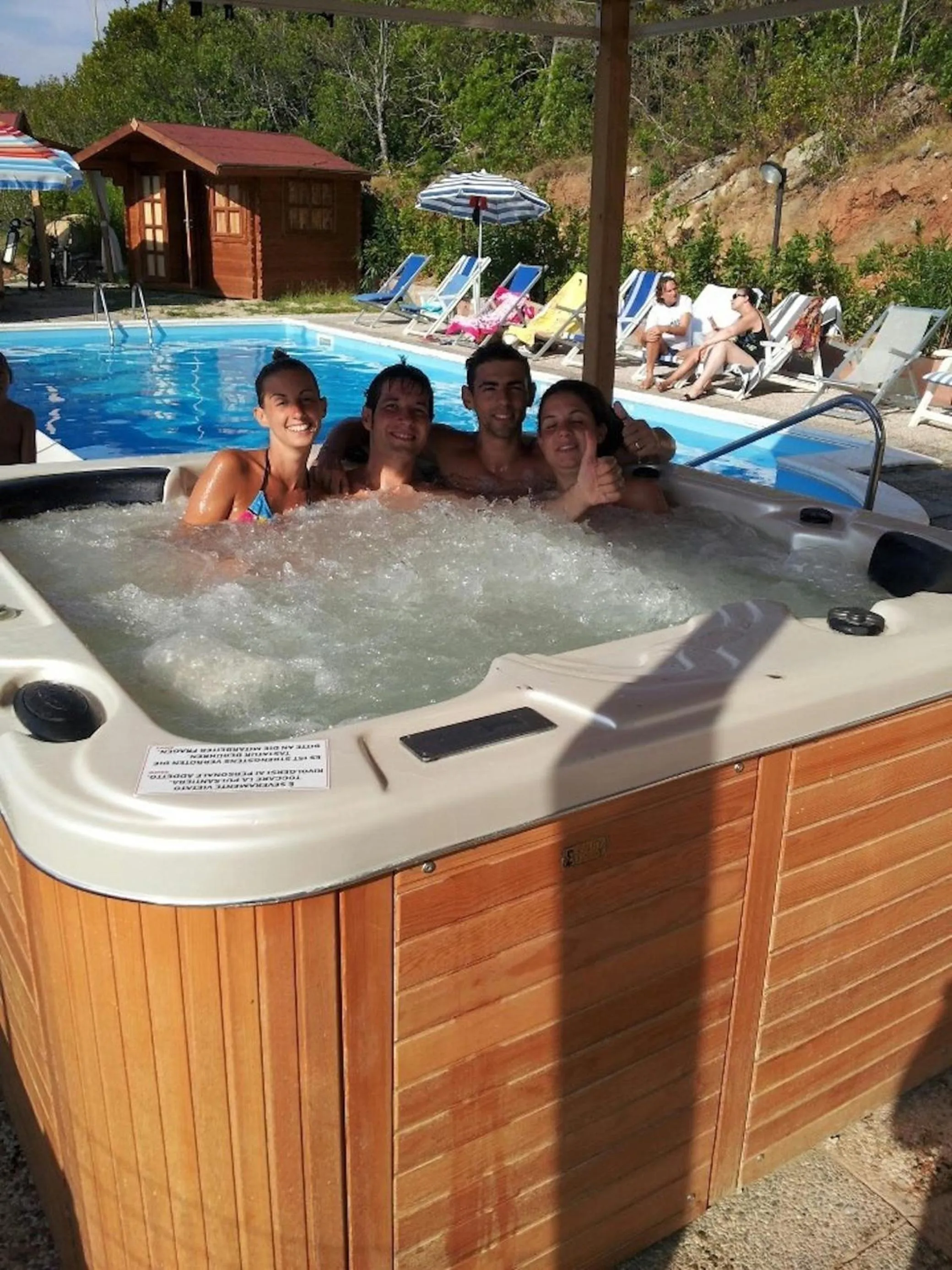 Hot Tub in Residence Vacanza Mare