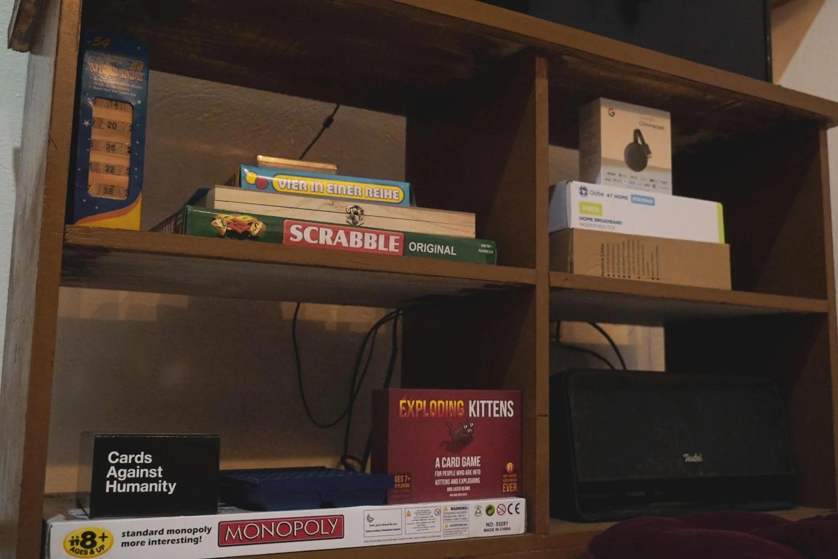 Communal lounge/ TV room in Ohlala Hostel