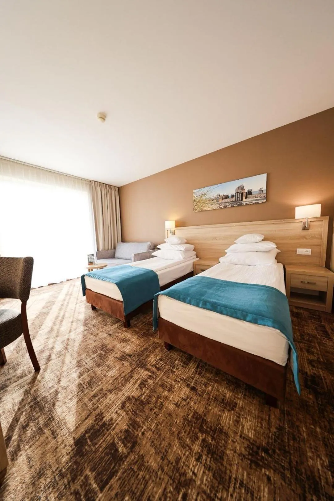 Bed in Tristan Hotel & SPA