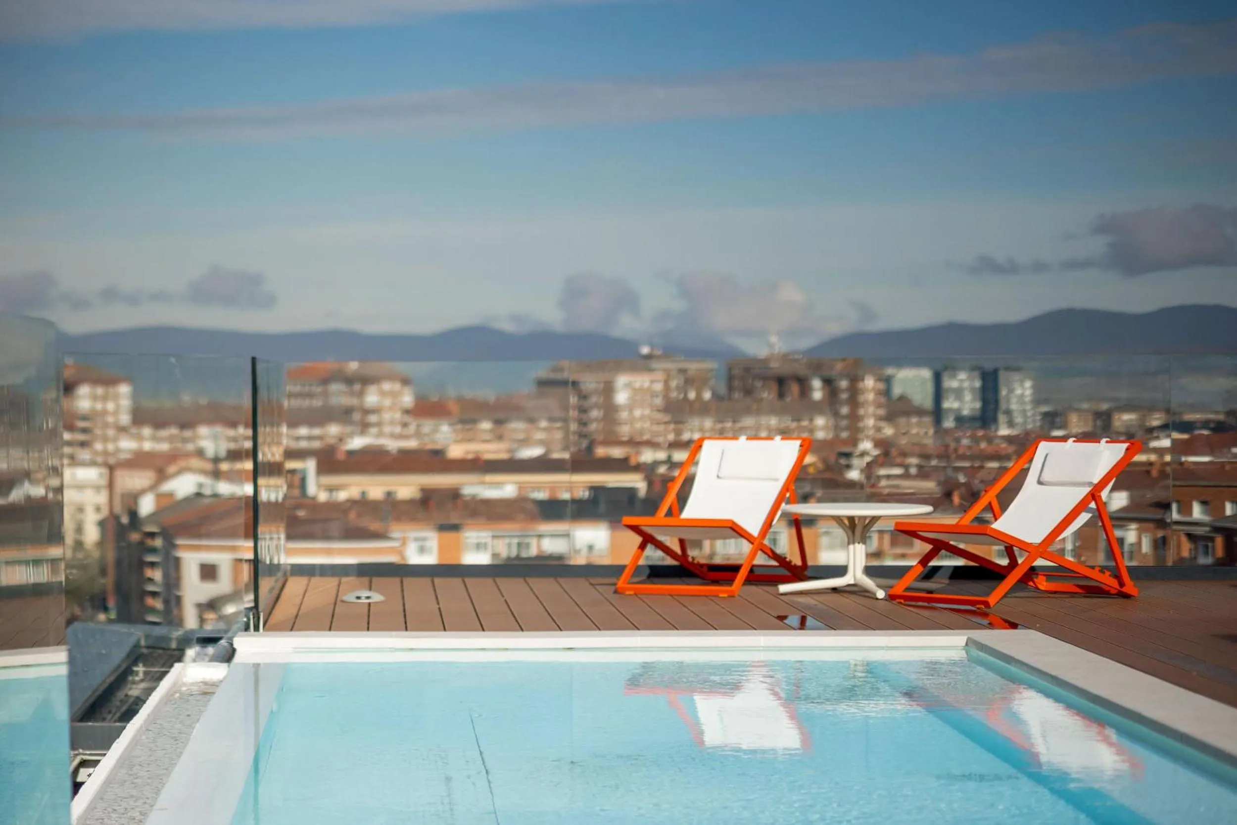 Pool view in Kora Green City - Aparthotel Passivhaus