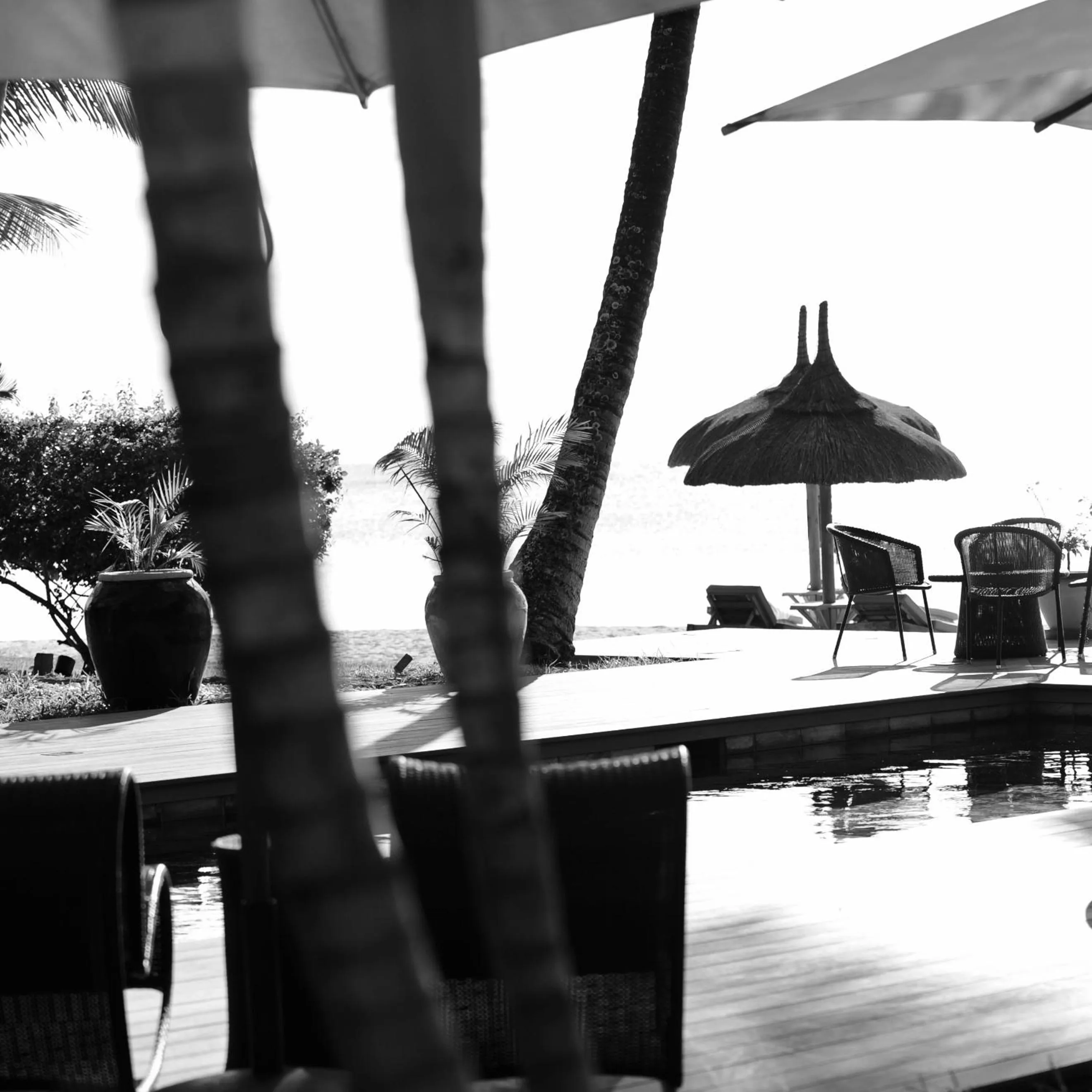 Pool view in Constance Sakoa Boutik